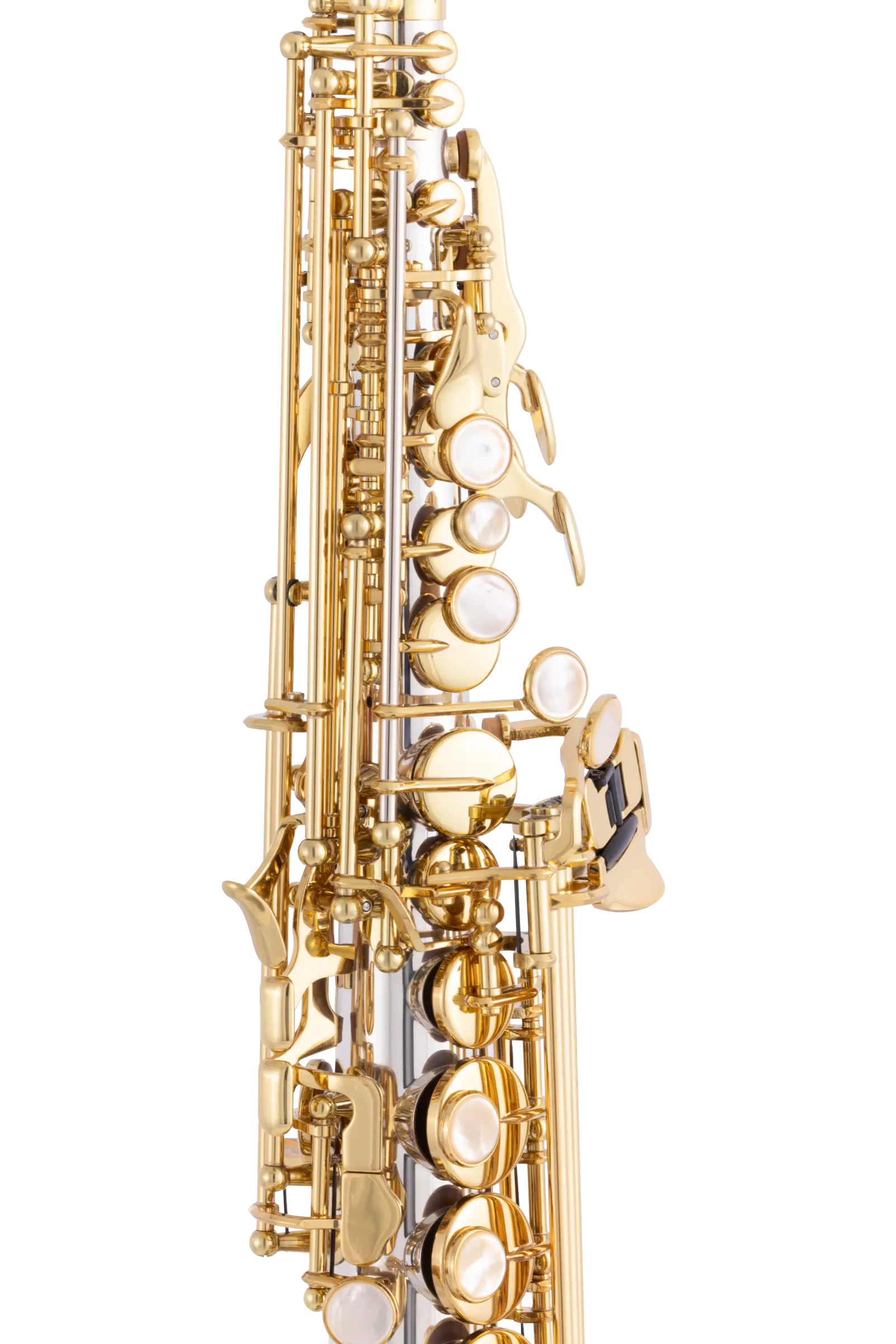 SWO37 Yanagisawa Professional Soprano Saxophone - zoomed in