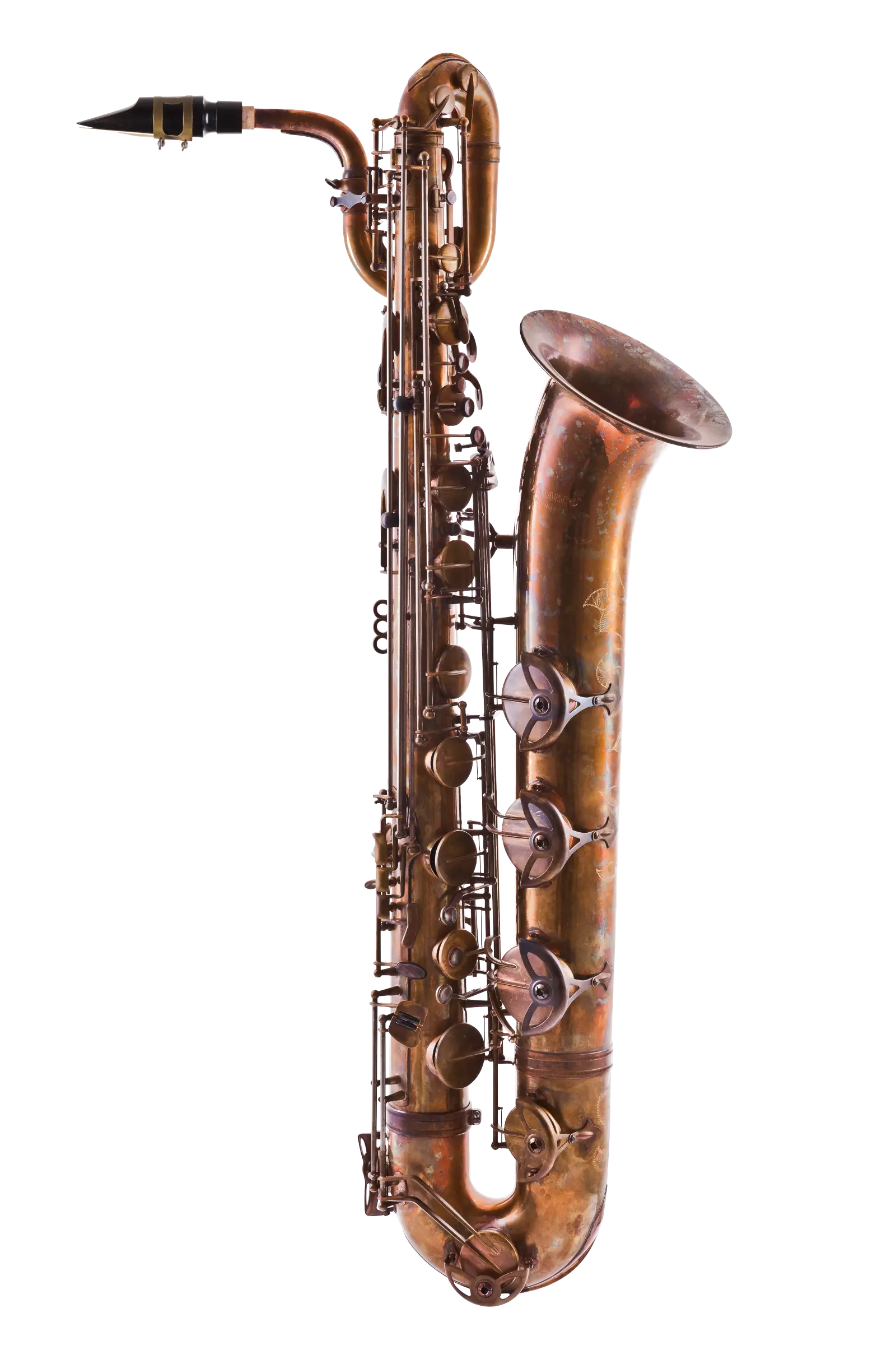 LBS711AB Leblanc Bari Saxophone - zoomed in