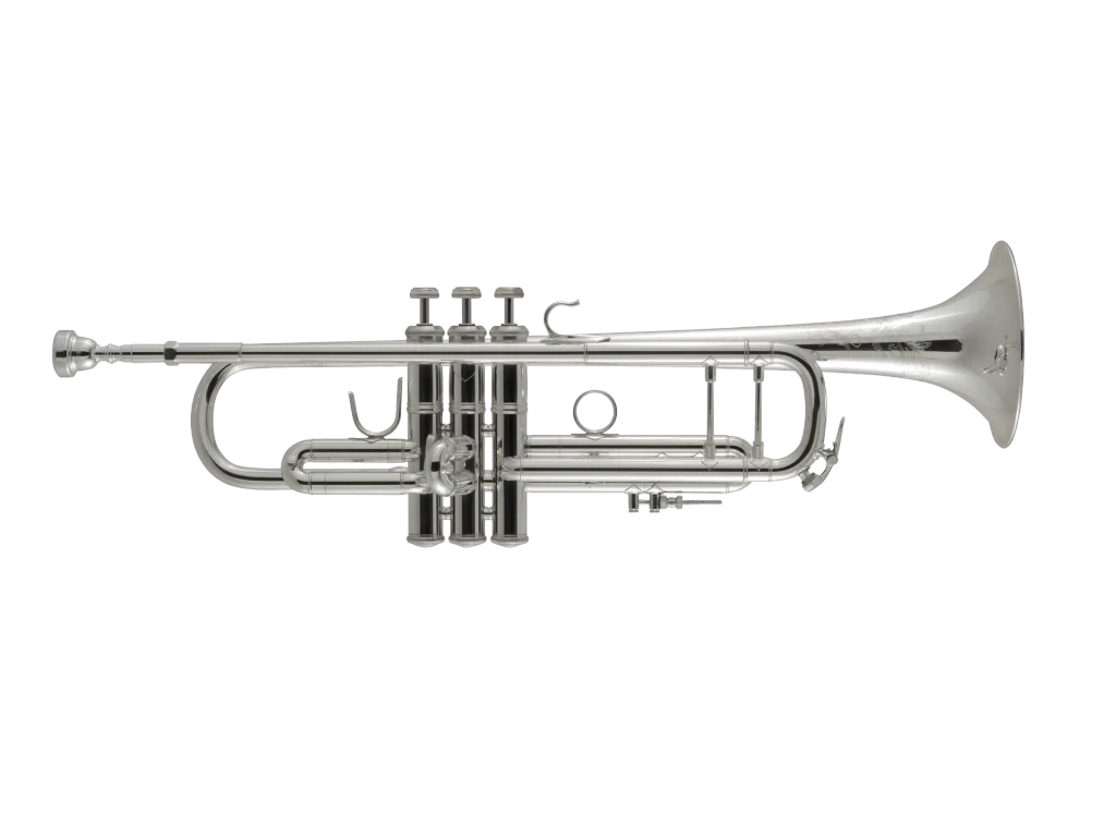 190S37 Bach Silver Professional Trumpet In Fr Hz Fs