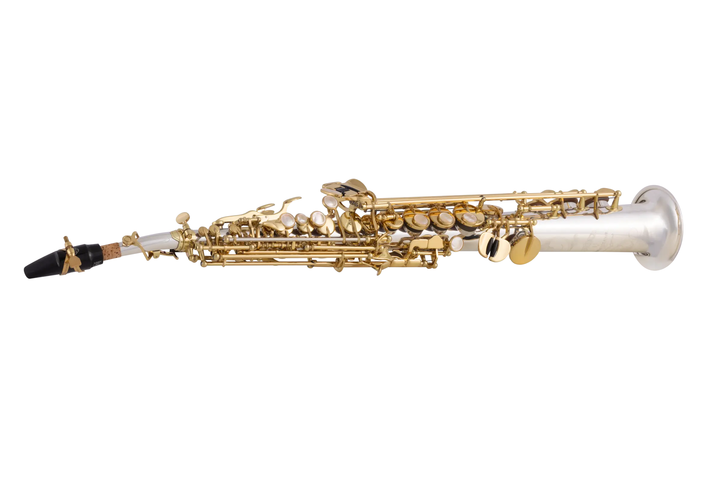 SWO37 Yanagisawa Professional Soprano Saxophone - zoomed in