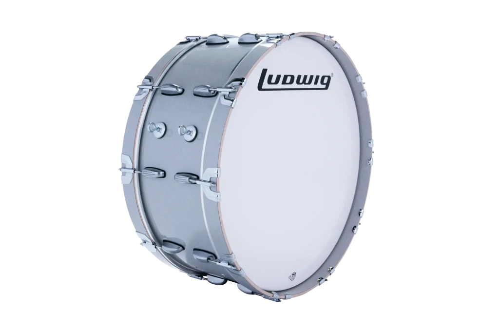 LU2SB26ACG Ludwig 10X26 ULT2 SCOTCH BASS GRAY