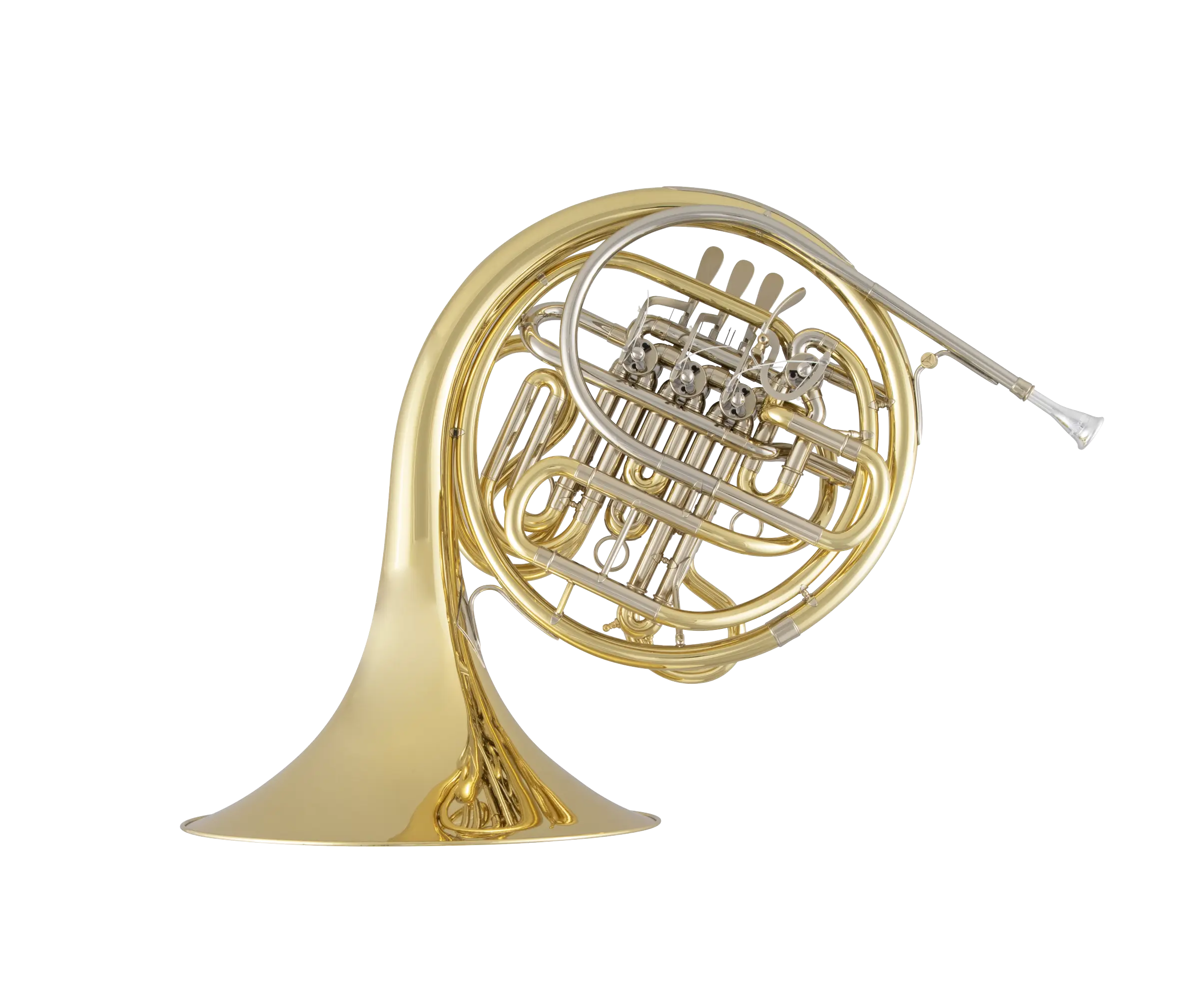 H378 Holton Standard Double French Horn In Bk Vr Fs - zoomed in