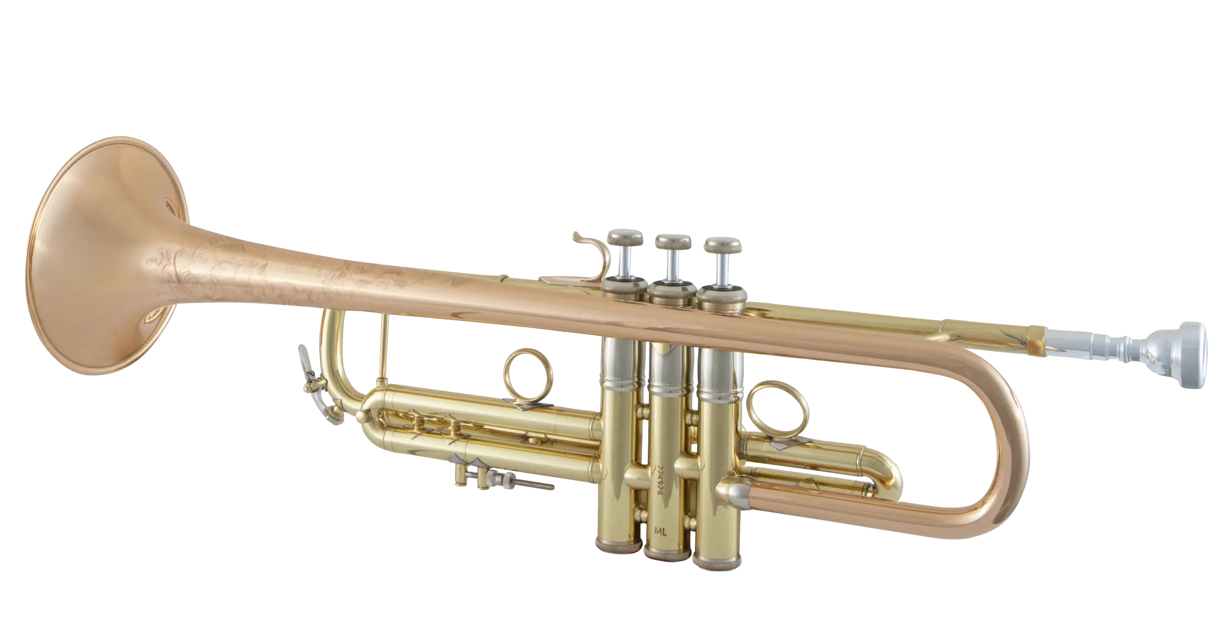 LR19043B Bach LacquerFinish Trumpet In Bk Hz Fs - zoomed in