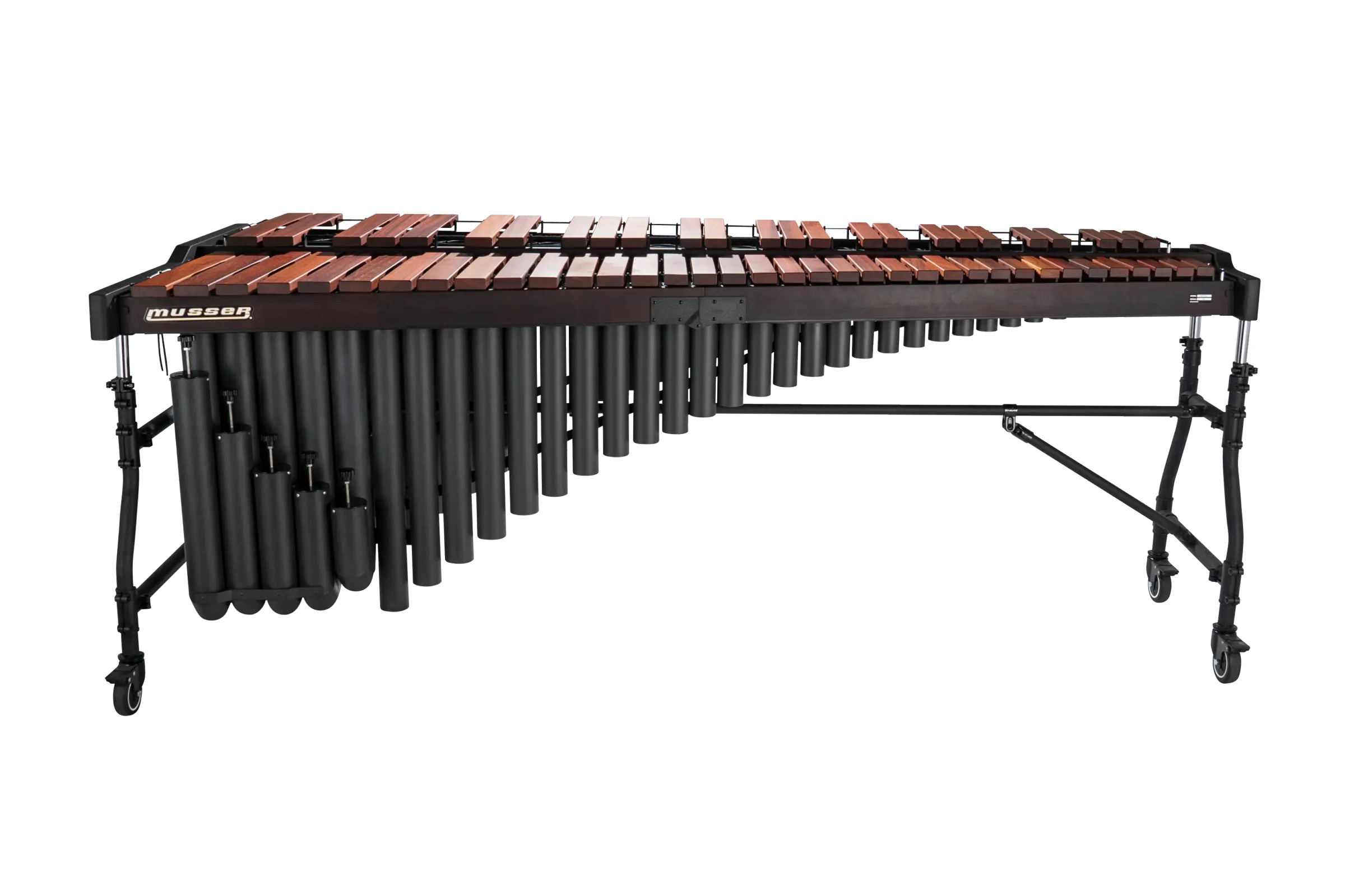 MSPM550 Musser Studio Series Padauk Marimba - zoomed in