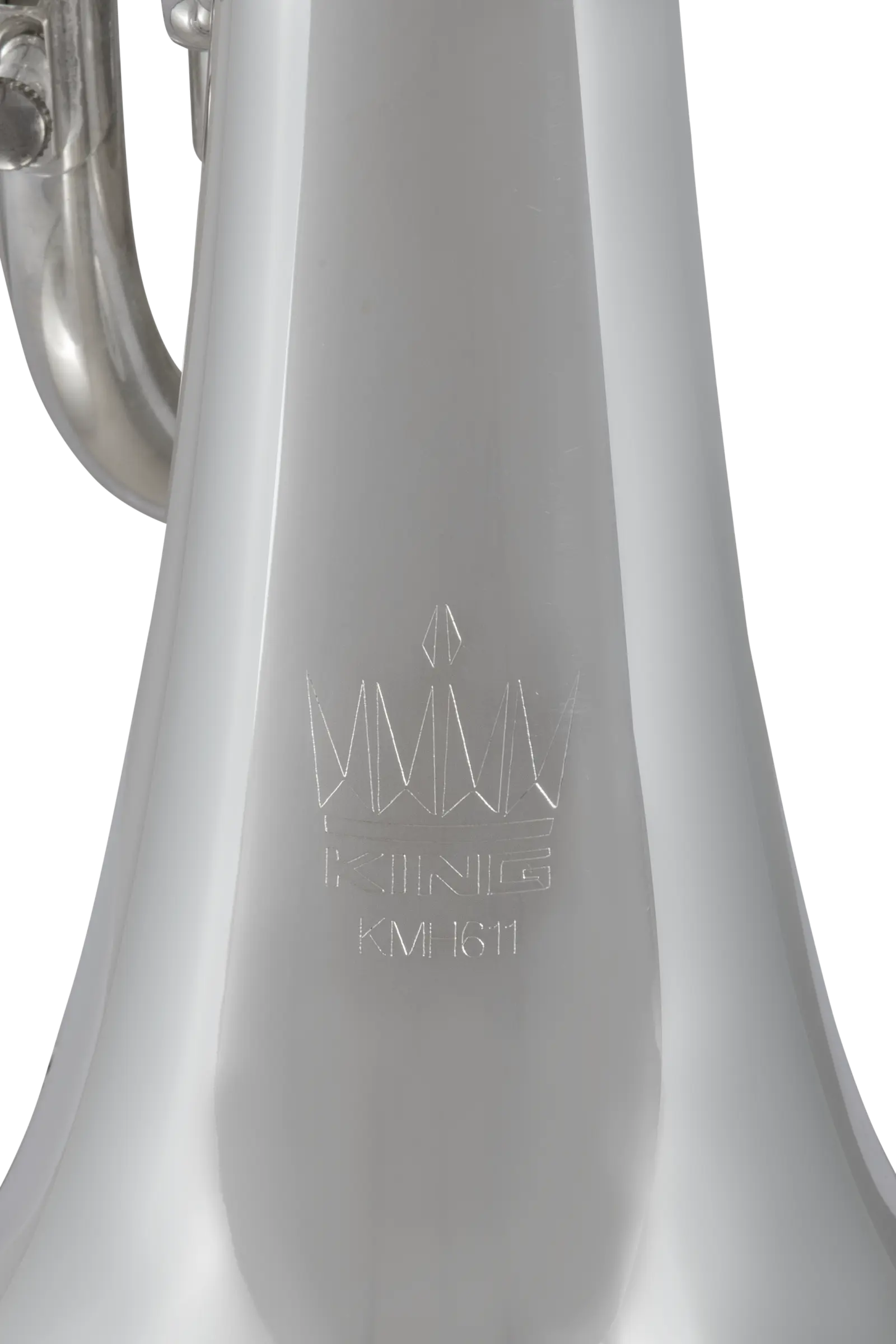 KMH611S King Standard Stepup Mellophone - zoomed in