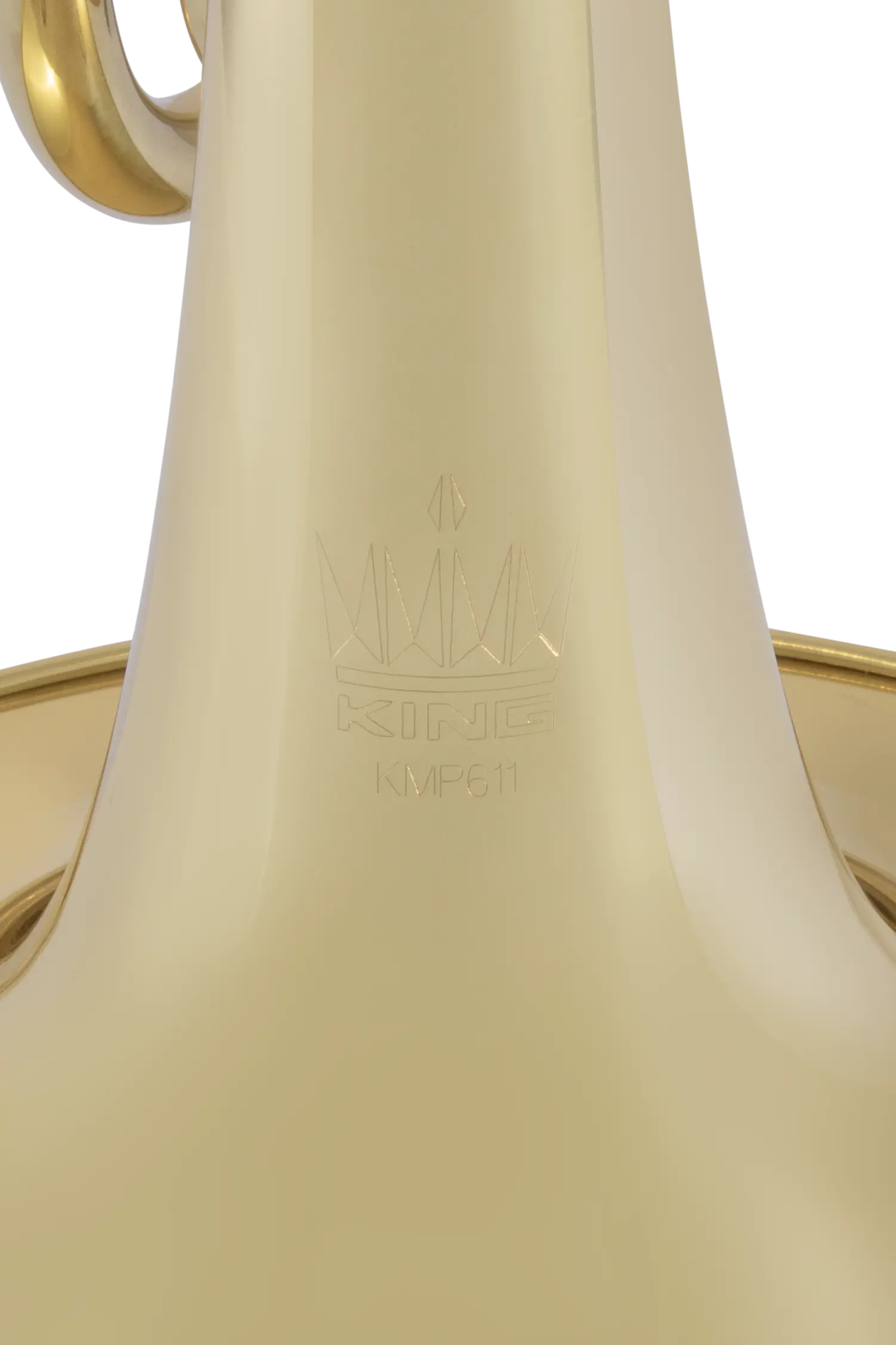 KMP611 King Standard Stepup Mellophone - zoomed in