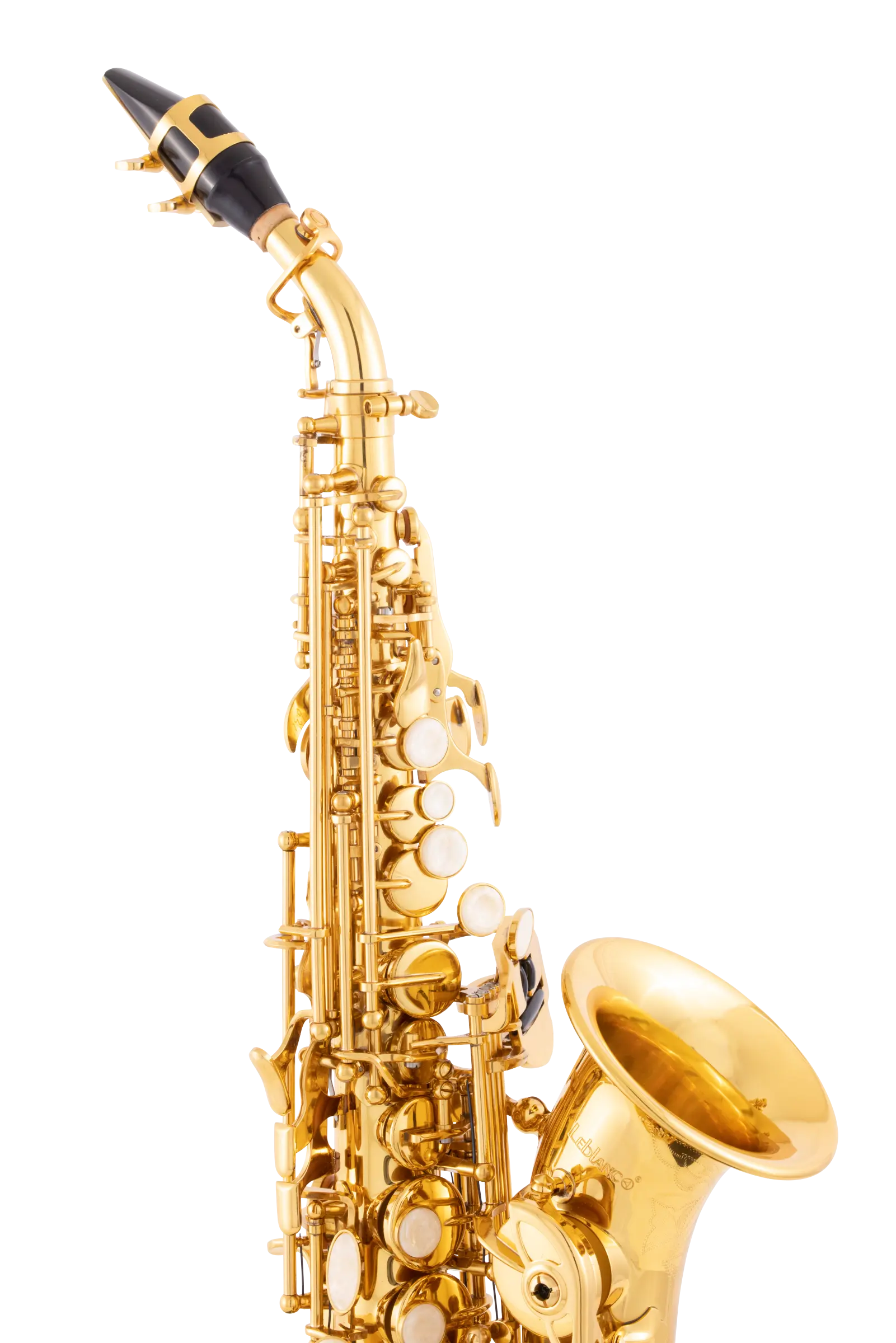 LSC211 Leblanc Student Soprano Saxophone - zoomed in