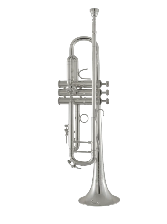 190S37 Bach Silver Professional Trumpet In Fr Vr Fs