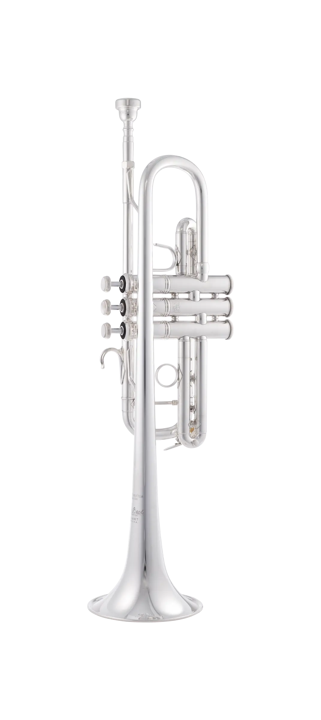C190SL229 Bach C Trumpet - zoomed in