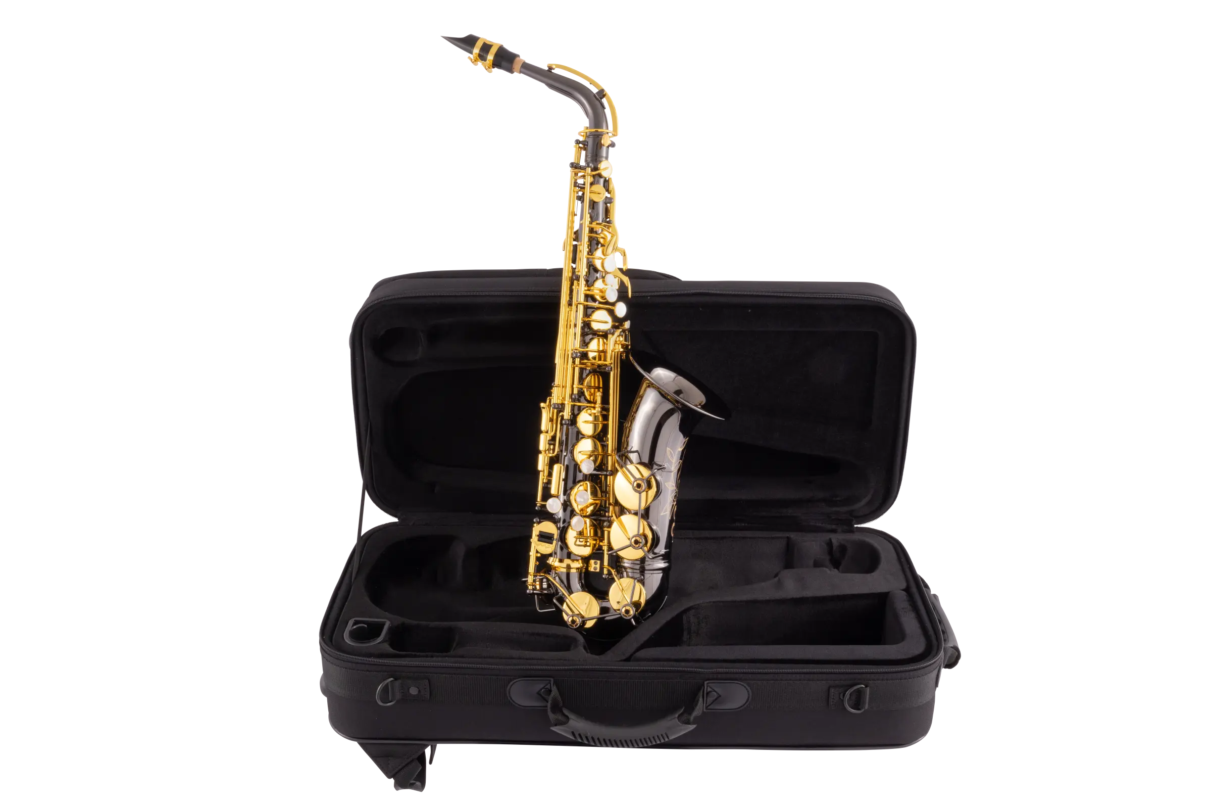 CAS411BG Conn Intermediate Alto Saxophone - zoomed in