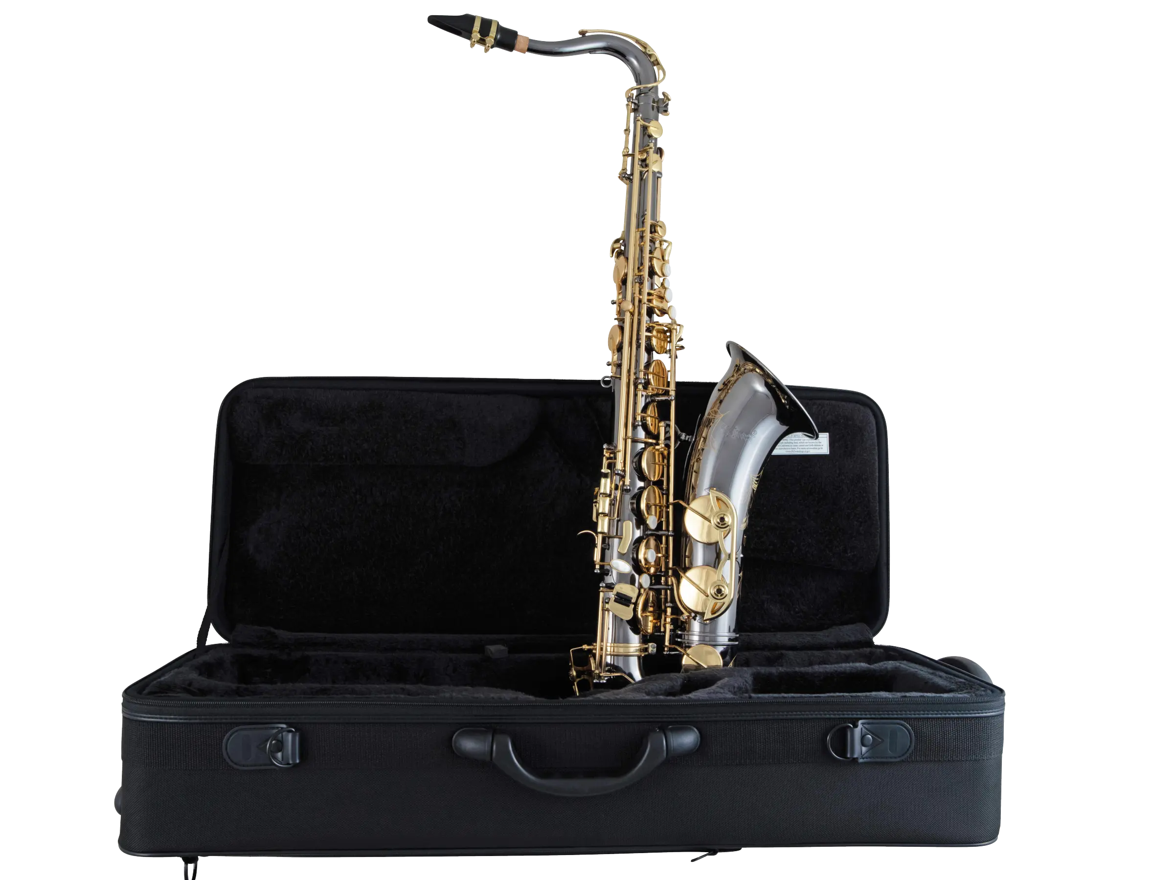 STS511B Selmer Black Nickle Intermediate Tenor Saxophone Ic Fr Hz - zoomed in