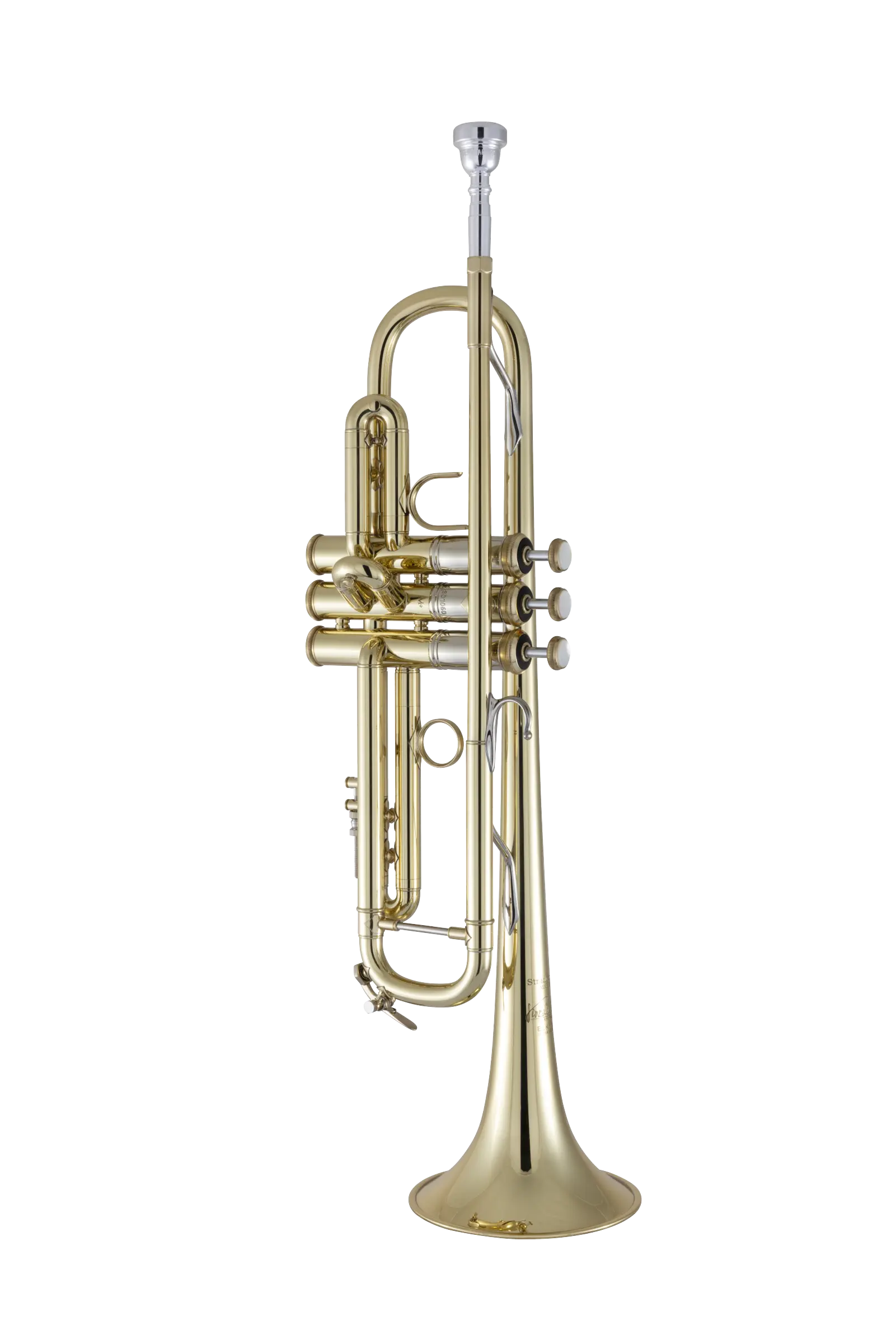 190M37X Bach Professional Trumpet - zoomed in