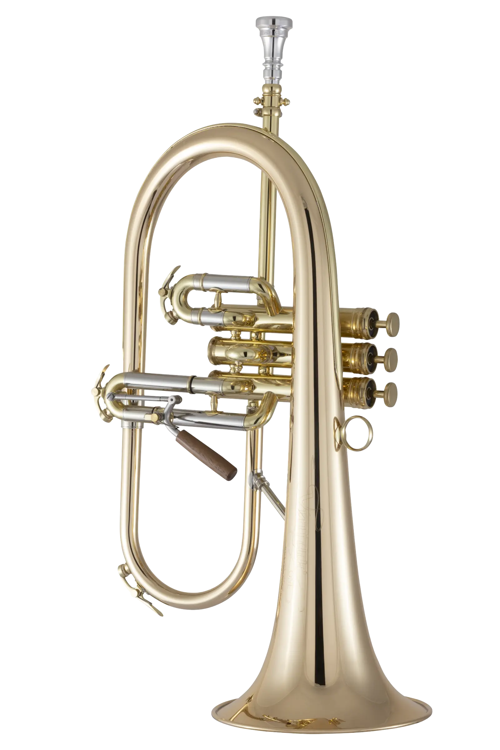 1FG Conn Professional Flugel Horn - zoomed in