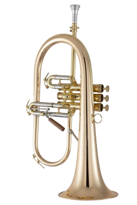 Conn Vintage One Flugel Horn in Bb 1FG with Gold Brass Bell