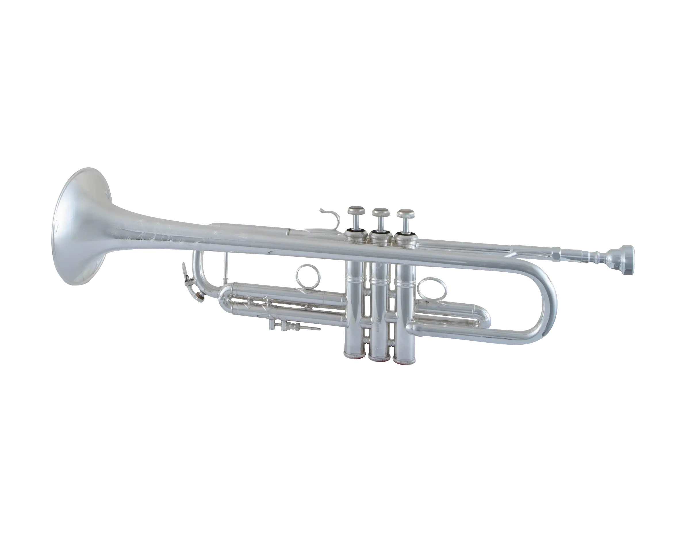 LR190S43B Bach SilverFinish Trumpet In Bk Hz Fs - zoomed in