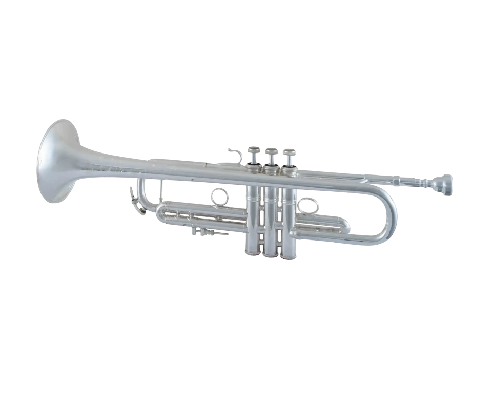 LR190S43B Bach SilverFinish Trumpet In Bk Hz Fs