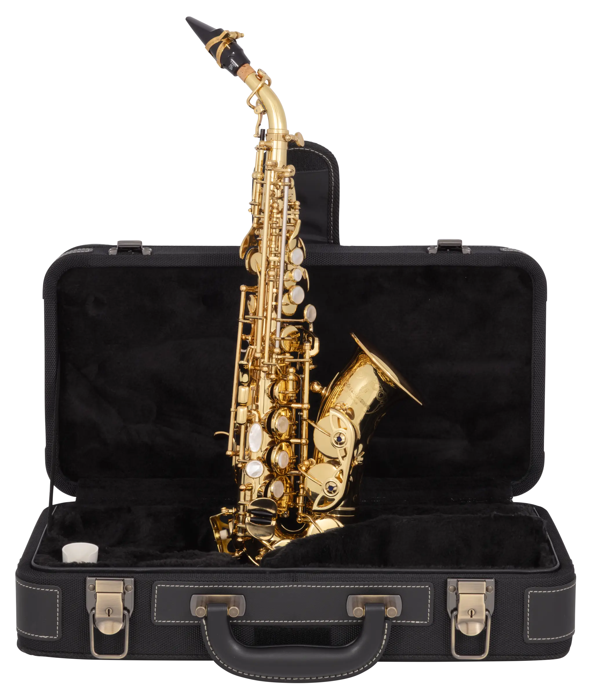 SCWO10 Yanagisawa Curves Soprano Saxophone - zoomed in