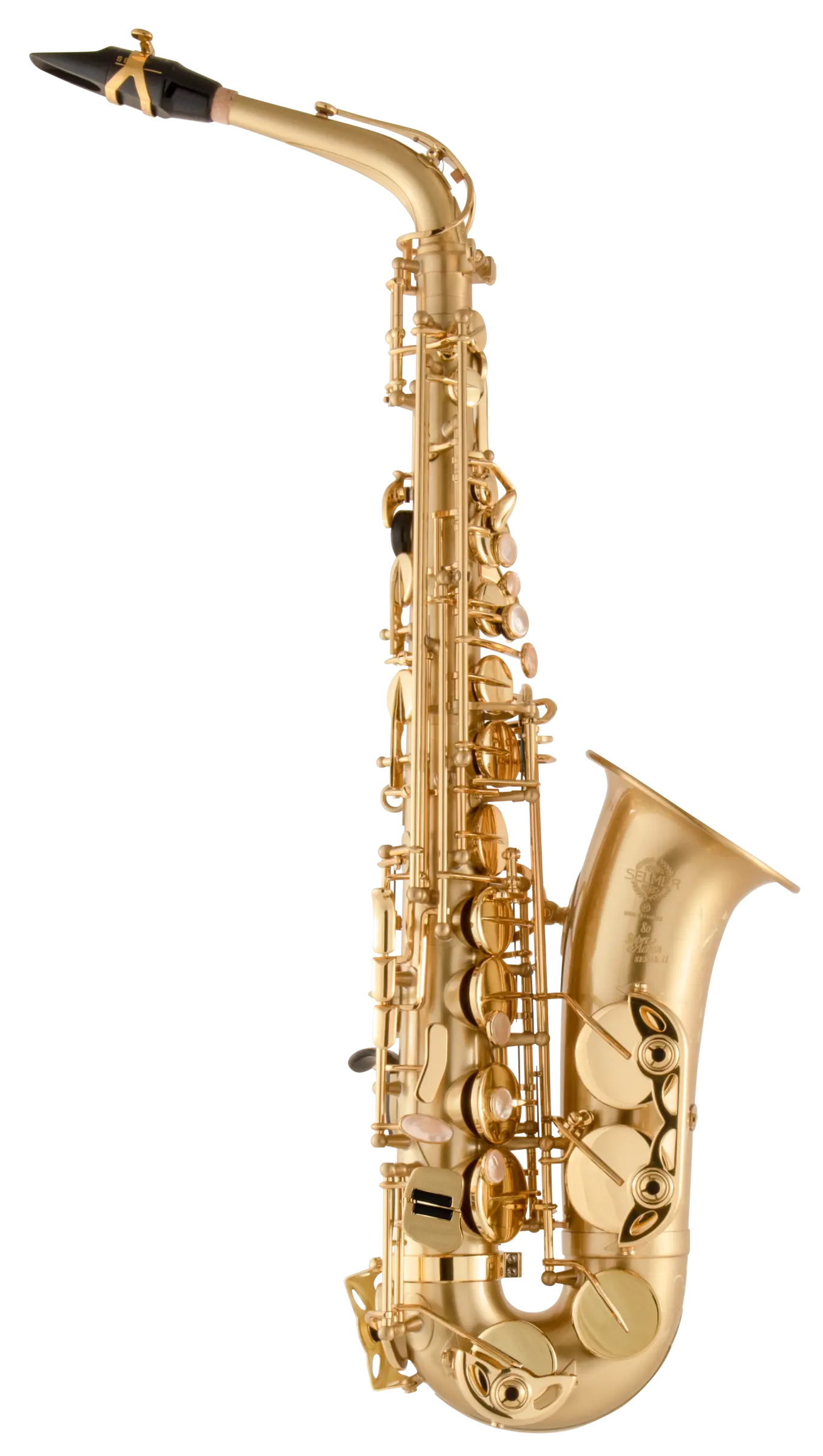 52JM HSP Professional Matte Alto Saxophone - zoomed in