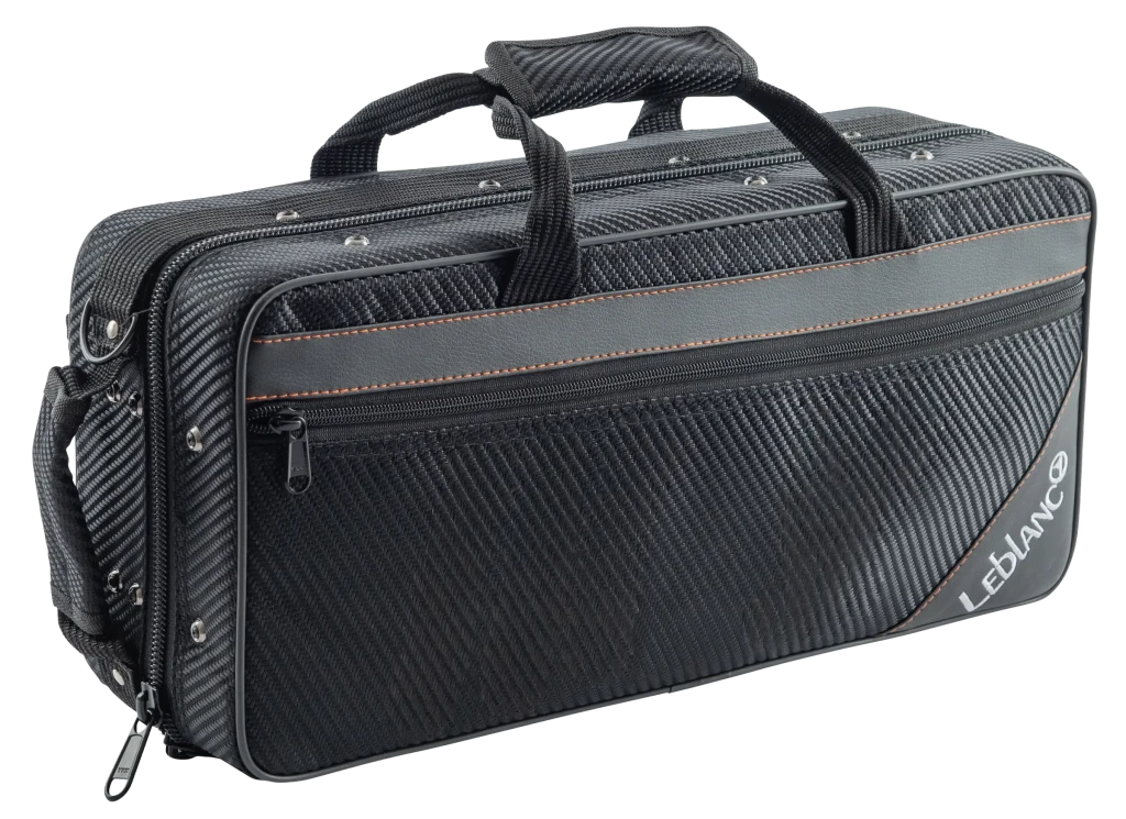 LSC311 Leblanc Beginner Curved Soprano Saxophone Case Front Angle