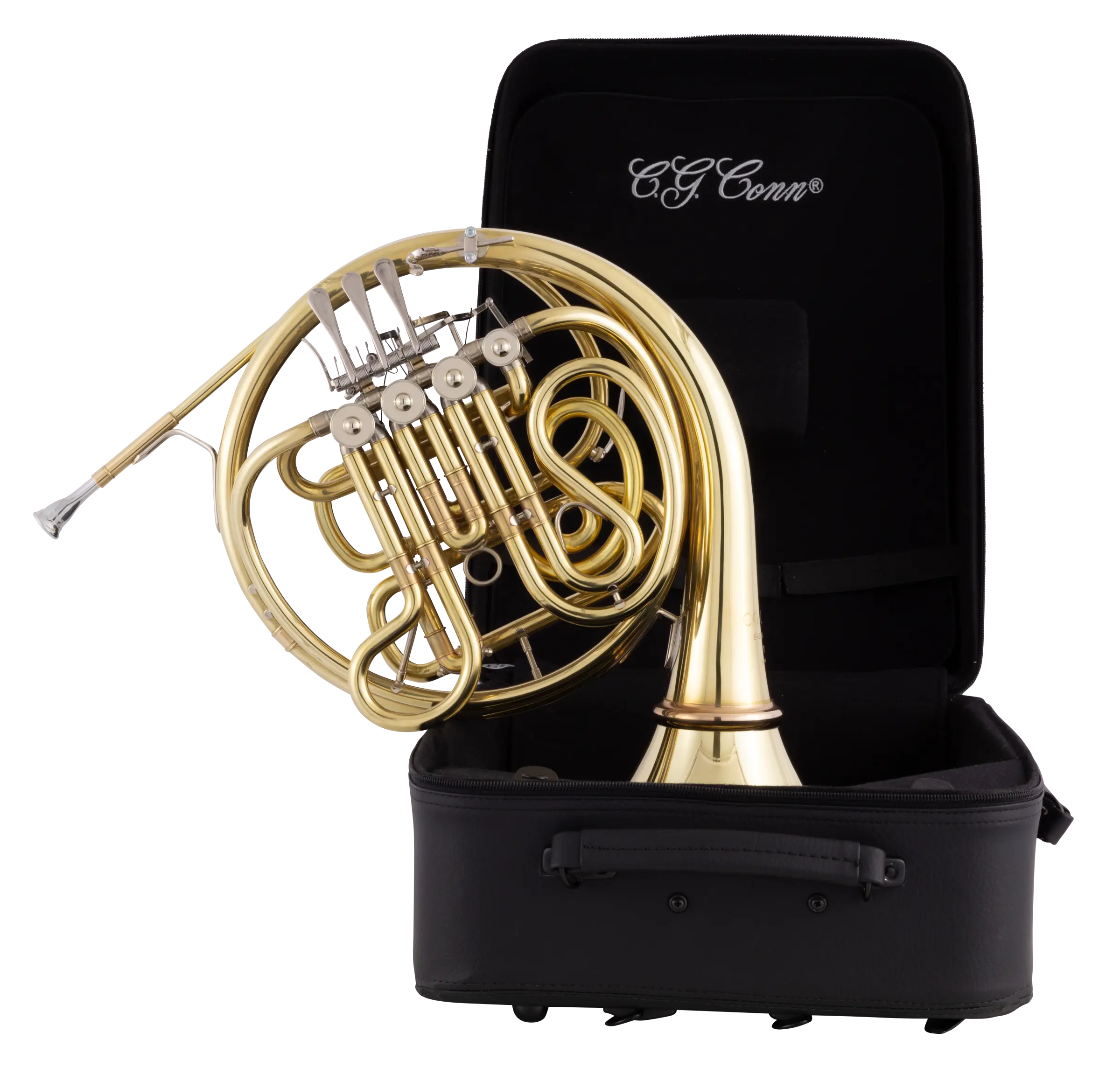 10DYSUL Conn Professional FrenchHorn - zoomed in
