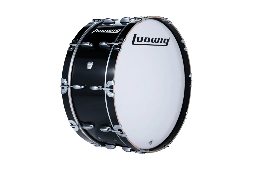 LU2SB26ACB Ludwig 10X26 ULT2 SCOTCH BASS BLACK