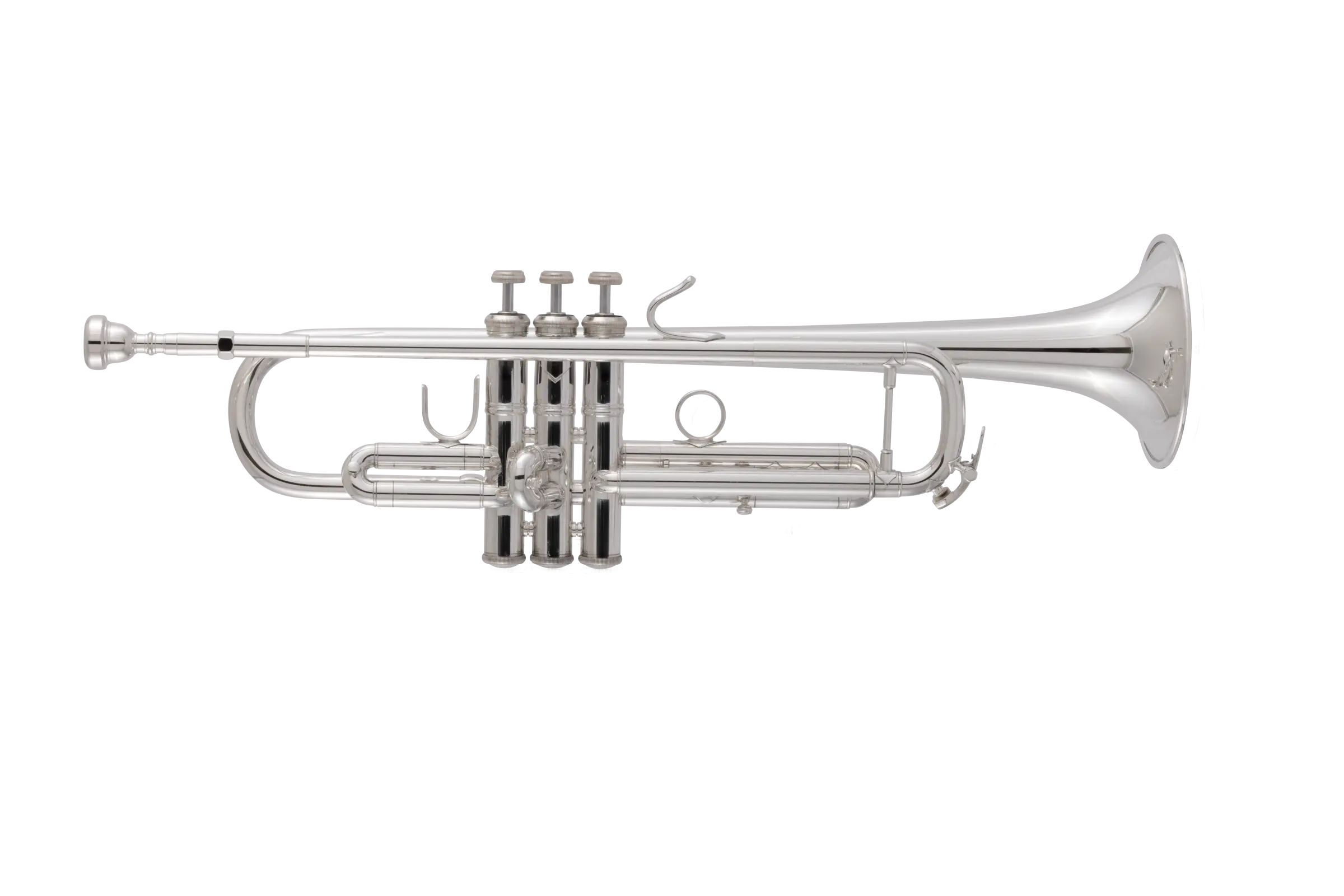 170S43GYR Bach Professional Trumpet - zoomed in