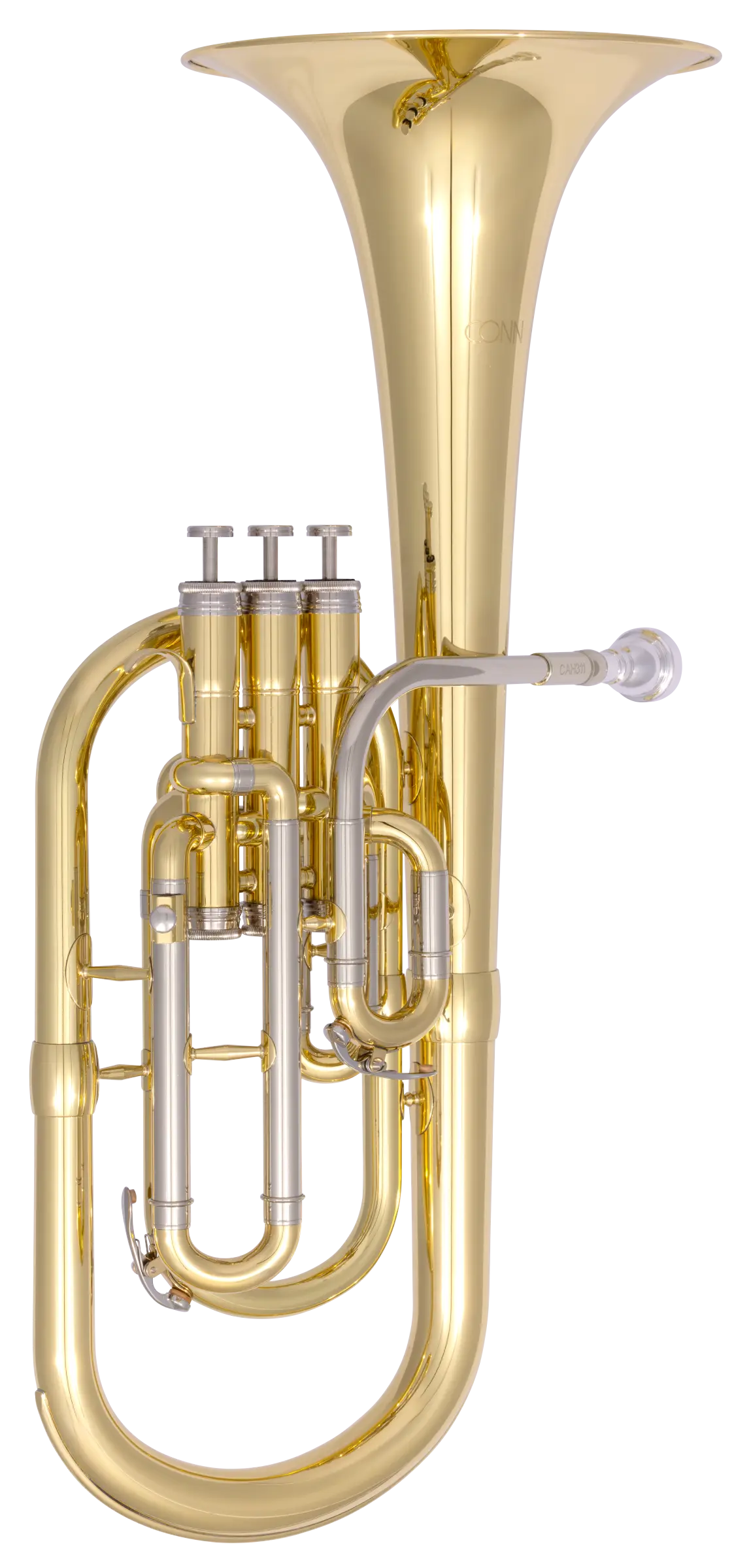 CAH311 Conn Beginner Alto Horn - zoomed in