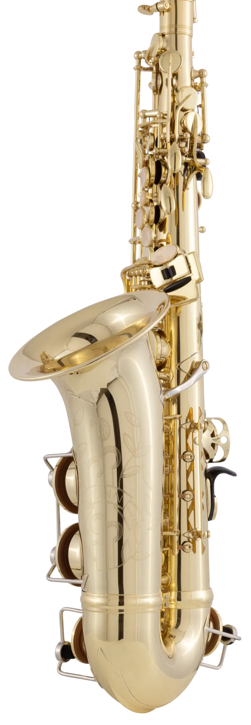 CAS411L Conn Intermediate Alto Saxophone - zoomed in