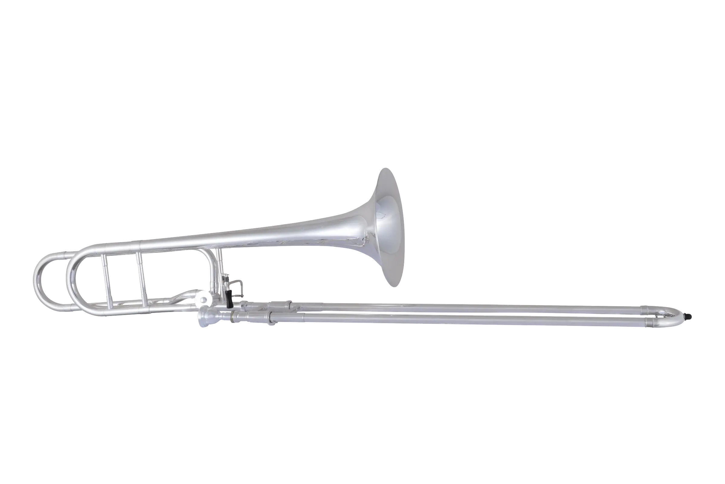 BTB411S Bach Intermediate Silver Trombone In Sd Hz Fs - zoomed in