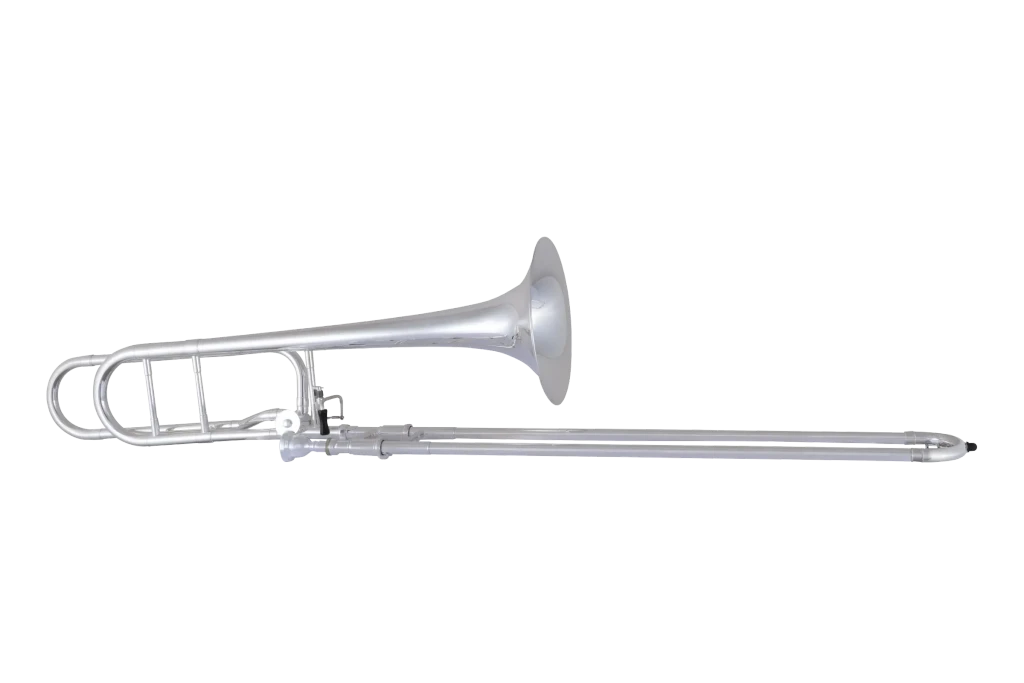 BTB411S Bach Intermediate Silver Trombone In Sd Hz Fs