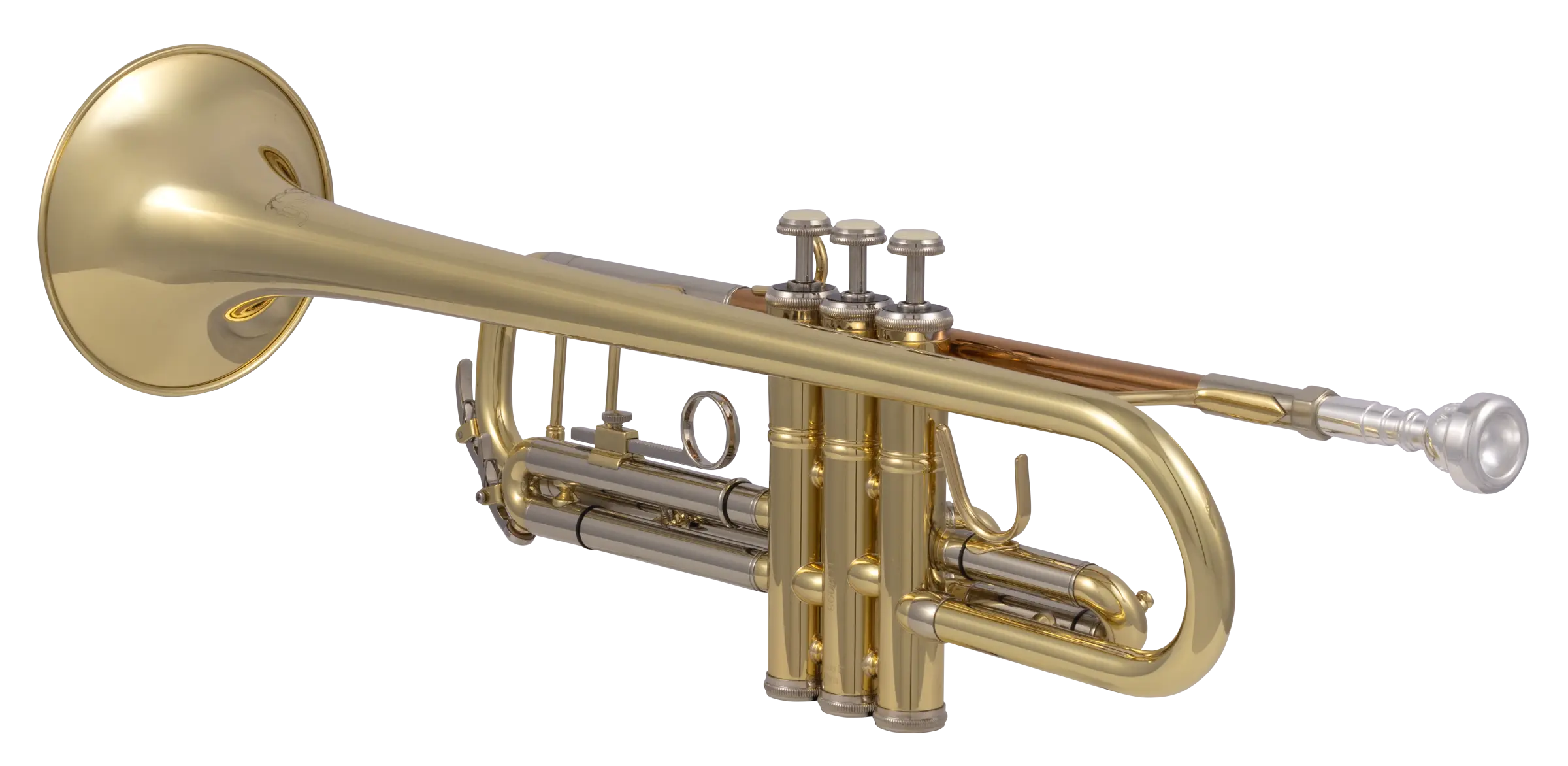 BTR202 Bach Beginner Trumpet - zoomed in