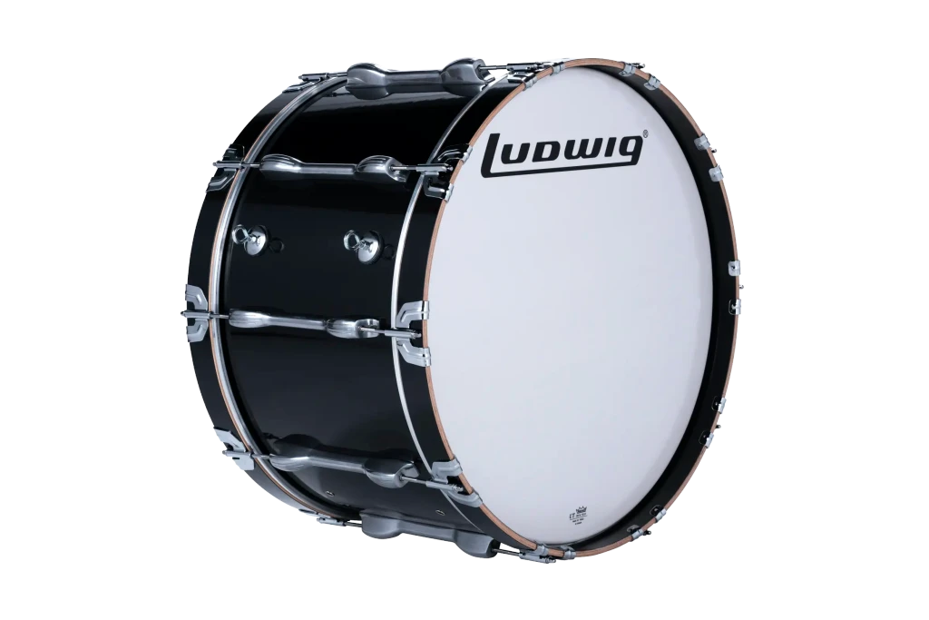 LU2MB24ACB Ludwig 14X24 ULT2 BASS DRUM BLACK