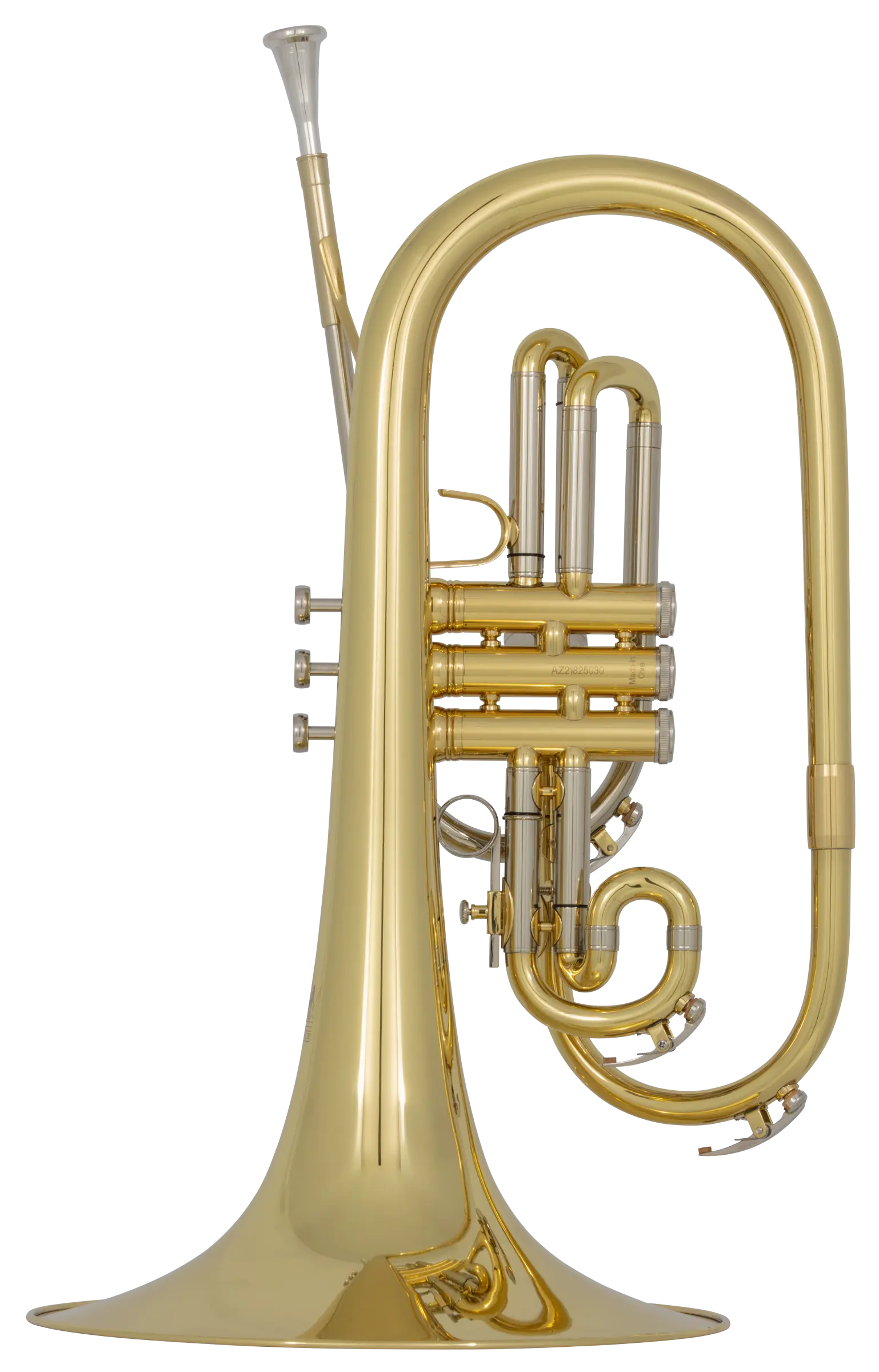 KMH611 King Standard Stepup Mellophone - zoomed in