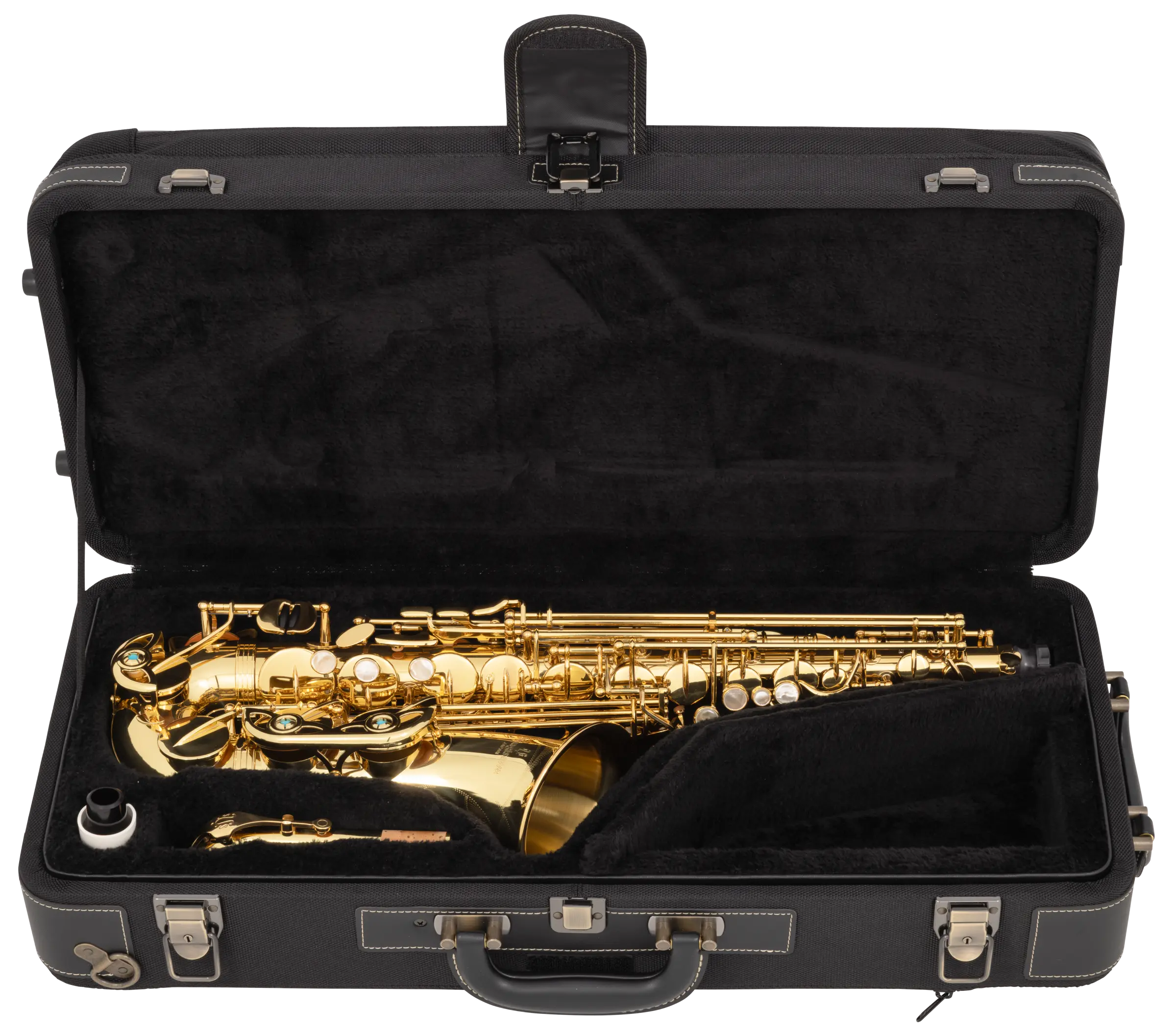 AW01 Yanagisawa Professional Alto Saxophone - zoomed in