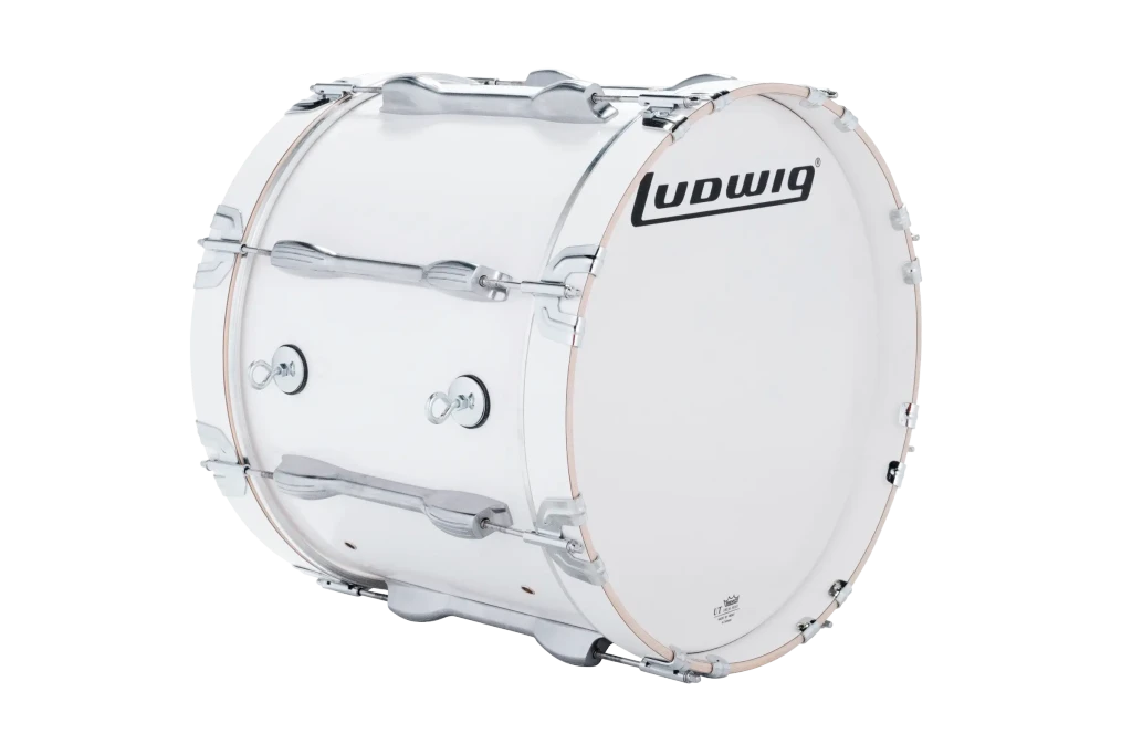 LU2MB18ACW Ludwig 14X18 ULT2 BASS DRUM WHITE