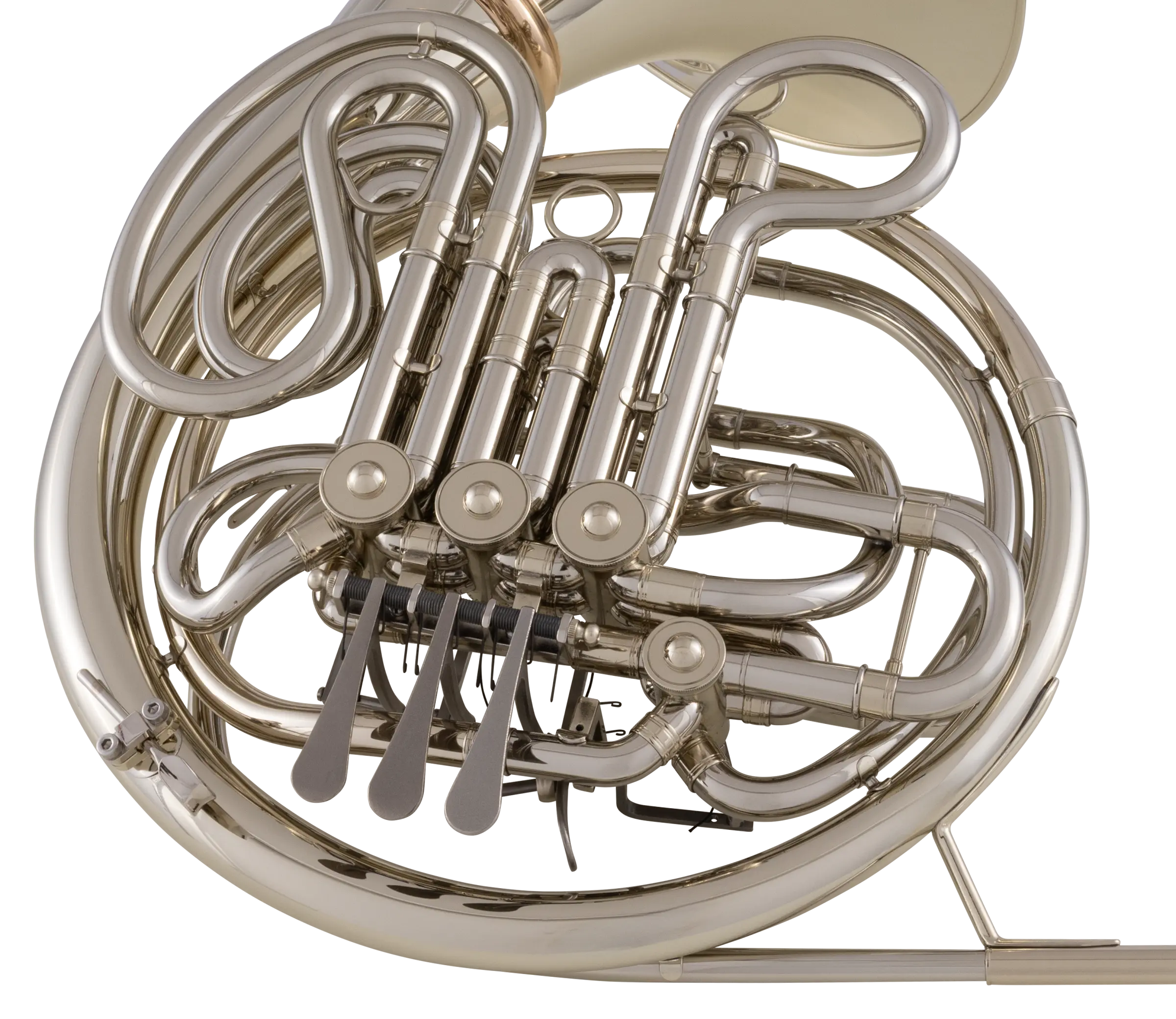 8DS Conn Professional French Horn - zoomed in