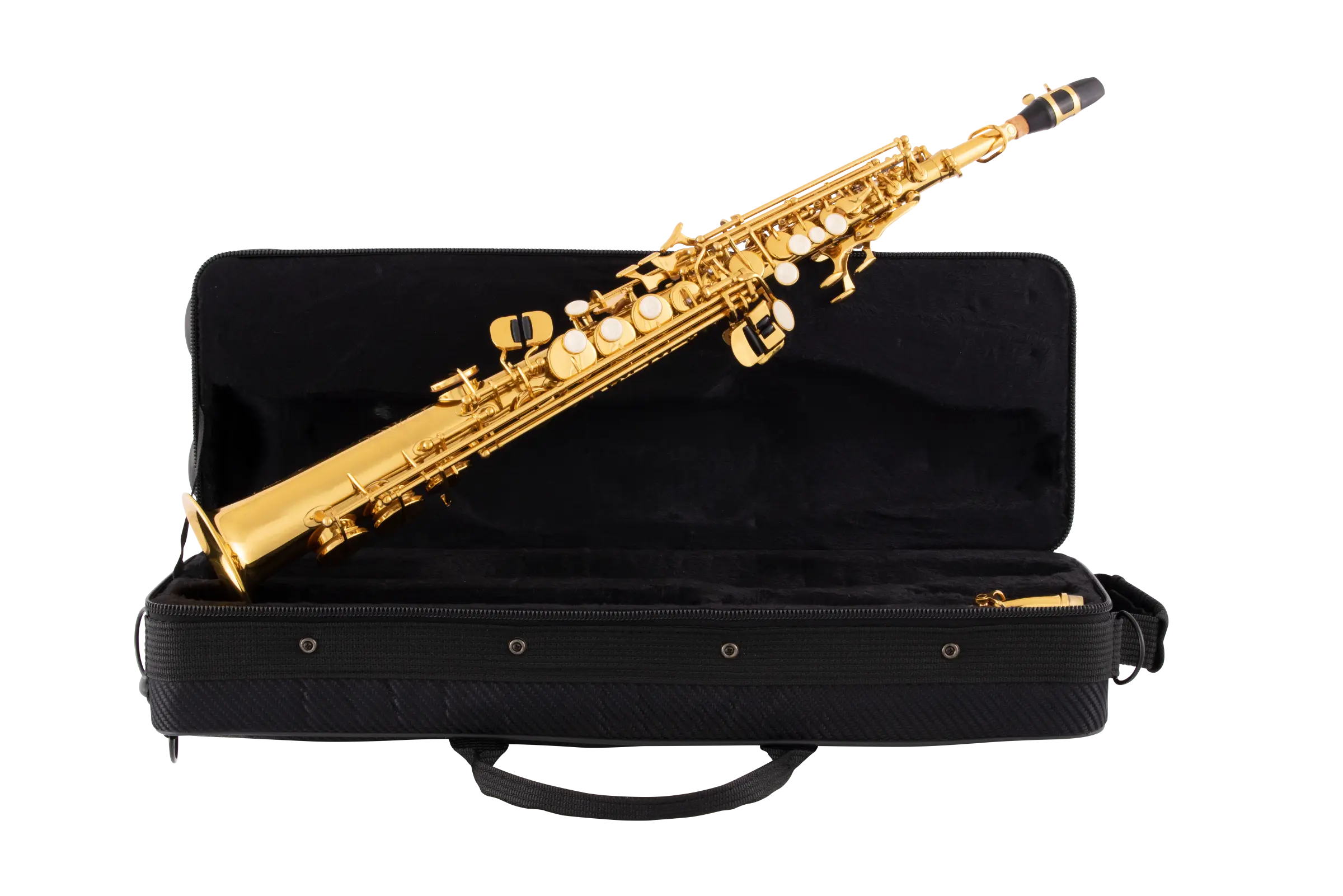 LSS211 Leblanc Student Soprano Saxophone - zoomed in