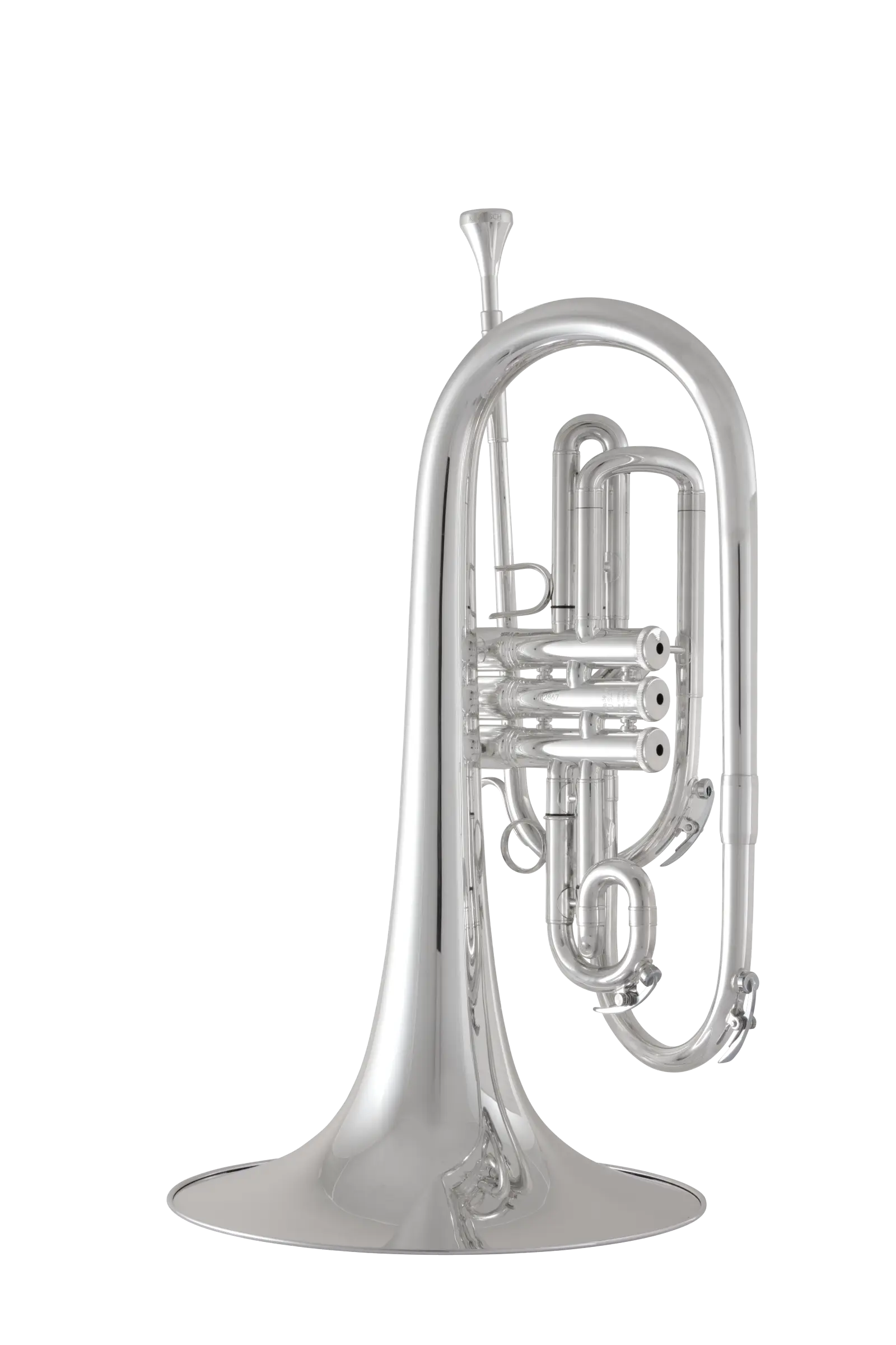 KMH611S King Standard Stepup Mellophone - zoomed in