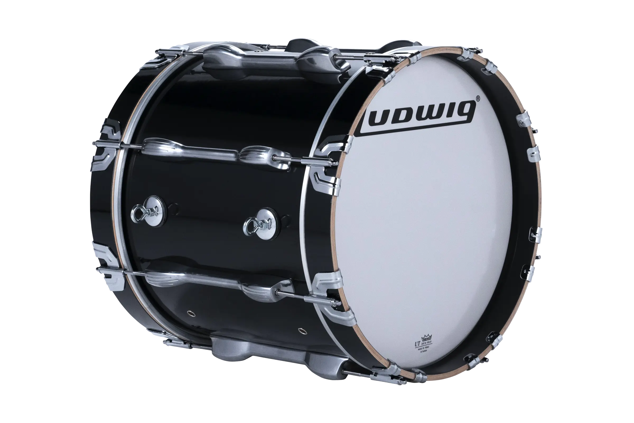 LU2MB16ACB Ludwig 14X16 ULT2 BASS DRUM BLACK - zoomed in