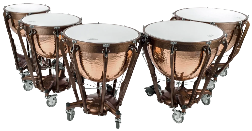 LTG705KG Ludwig GrandSymphony HammeredCopper 5PC A