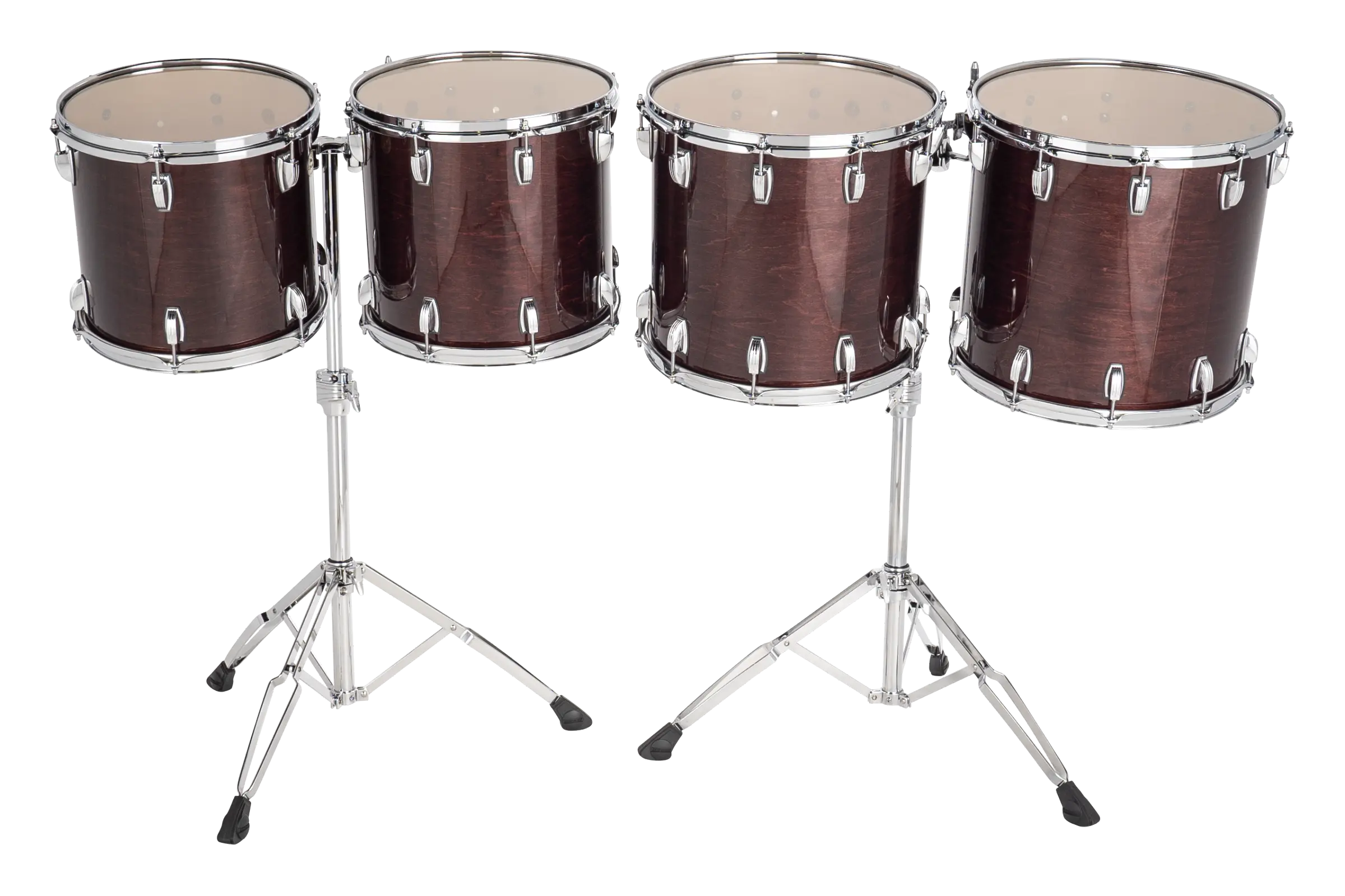 LECTD36TRM Ludwig Concert Double Head Toms Low Range Mahogany B - zoomed in