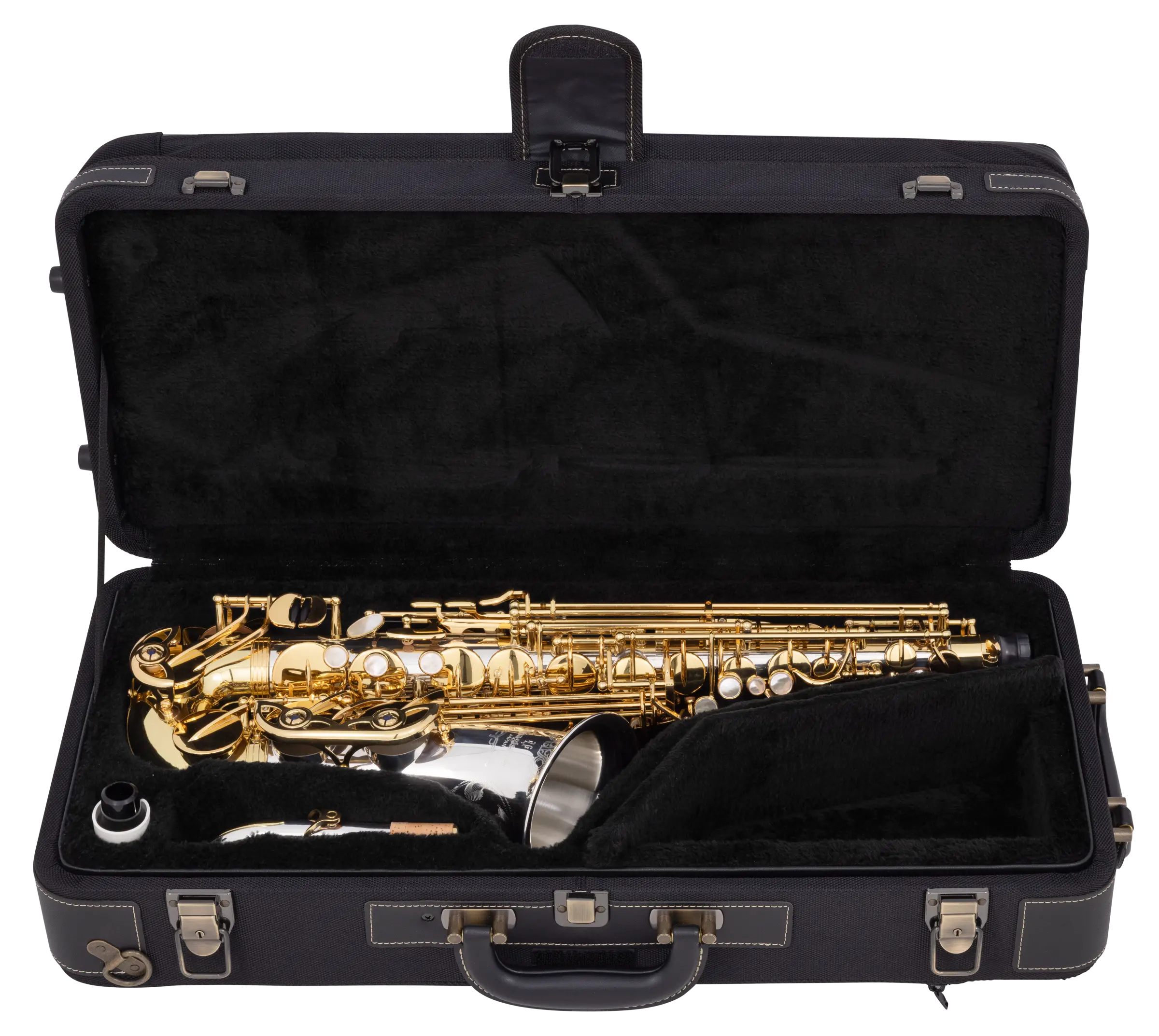 AW035 Yanagisawa Professional Alto Saxophone - zoomed in