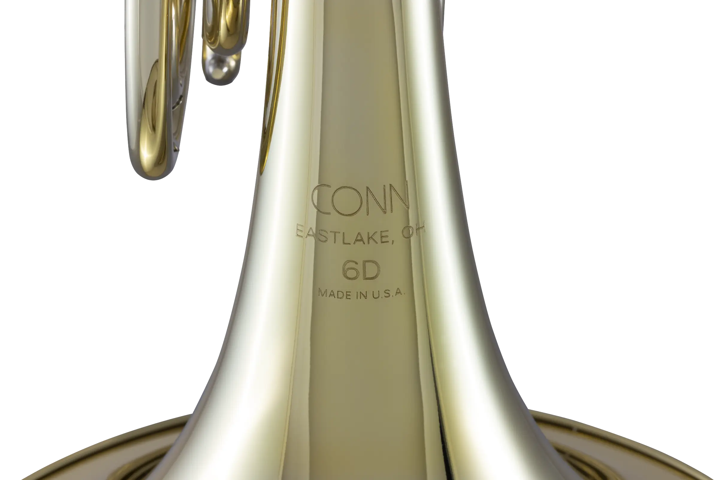 6D Conn Intermediate French Horn - zoomed in