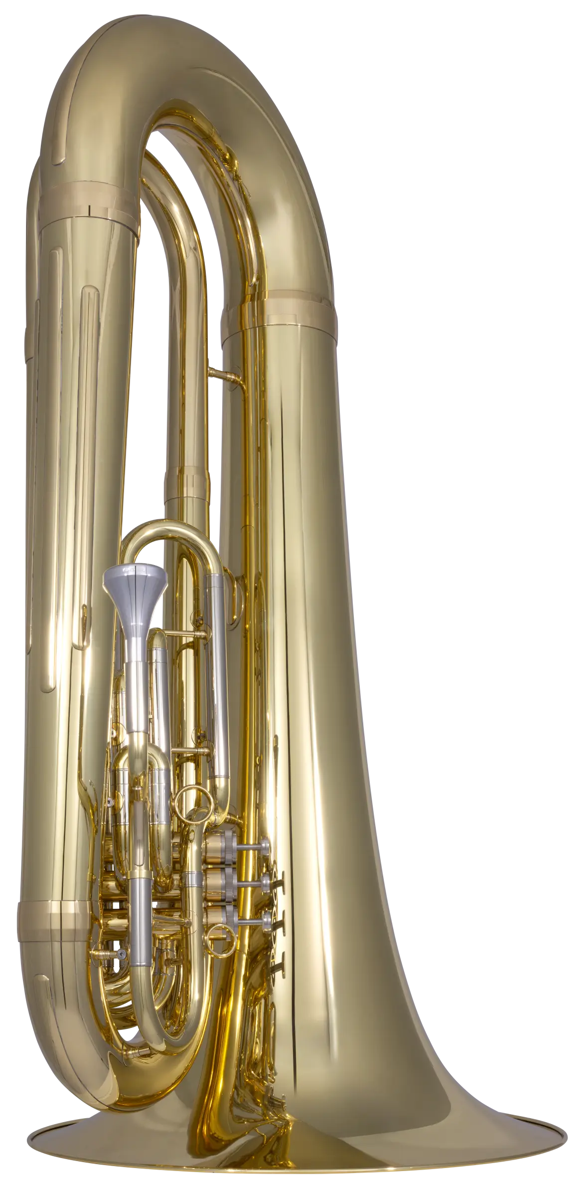 KMT611 King Advanced Marching Tuba - zoomed in