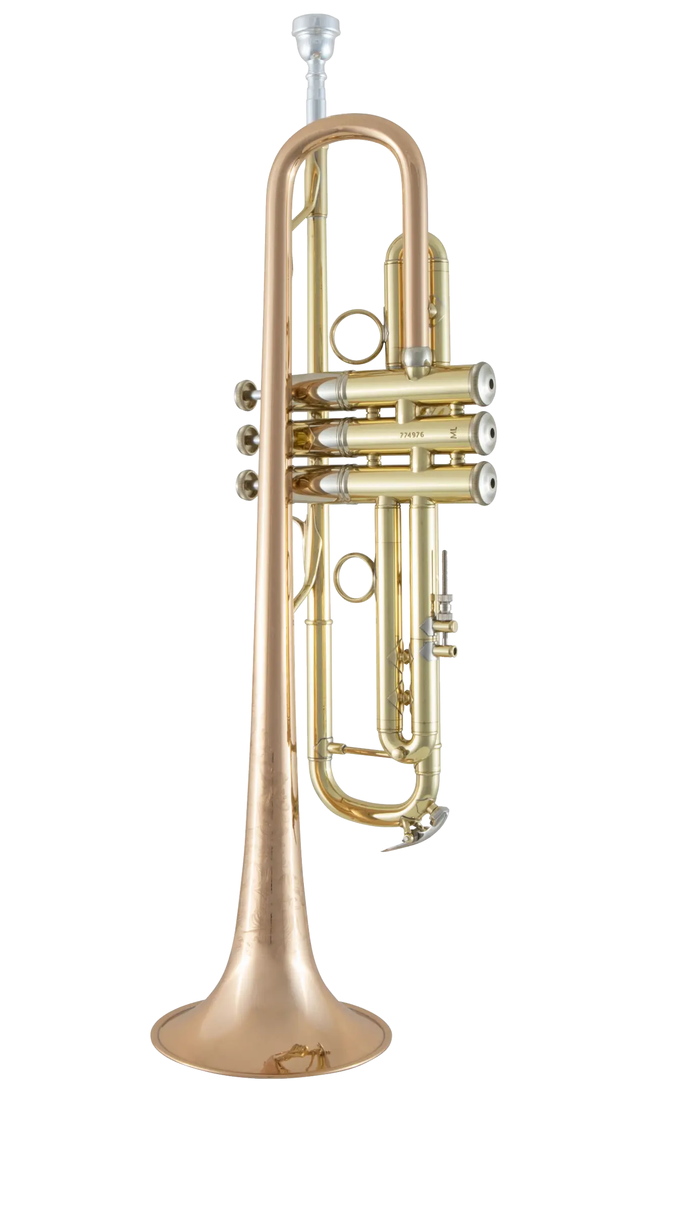 LR19043B Bach LacquerFinish Trumpet In Bk Vr Fs - zoomed in