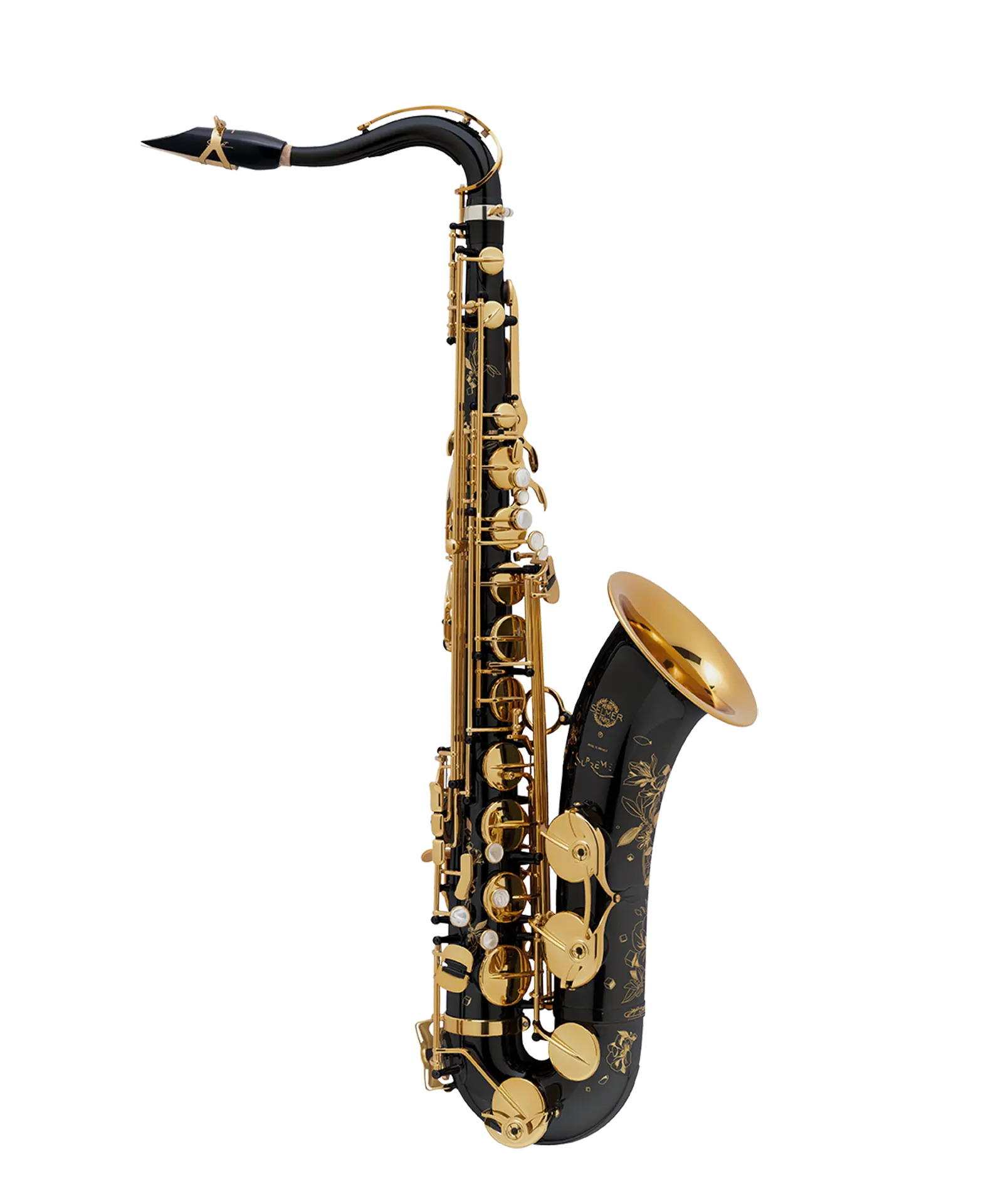 sax ténor Supreme - zoomed in
