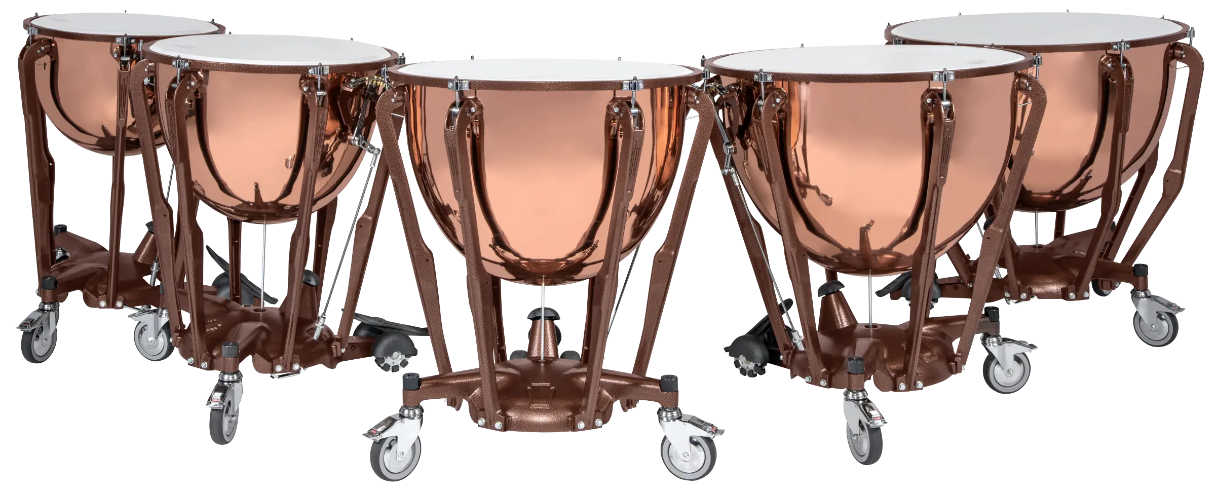 LTS405PG Ludwig Standard PolishedCopper 5PC A - zoomed in
