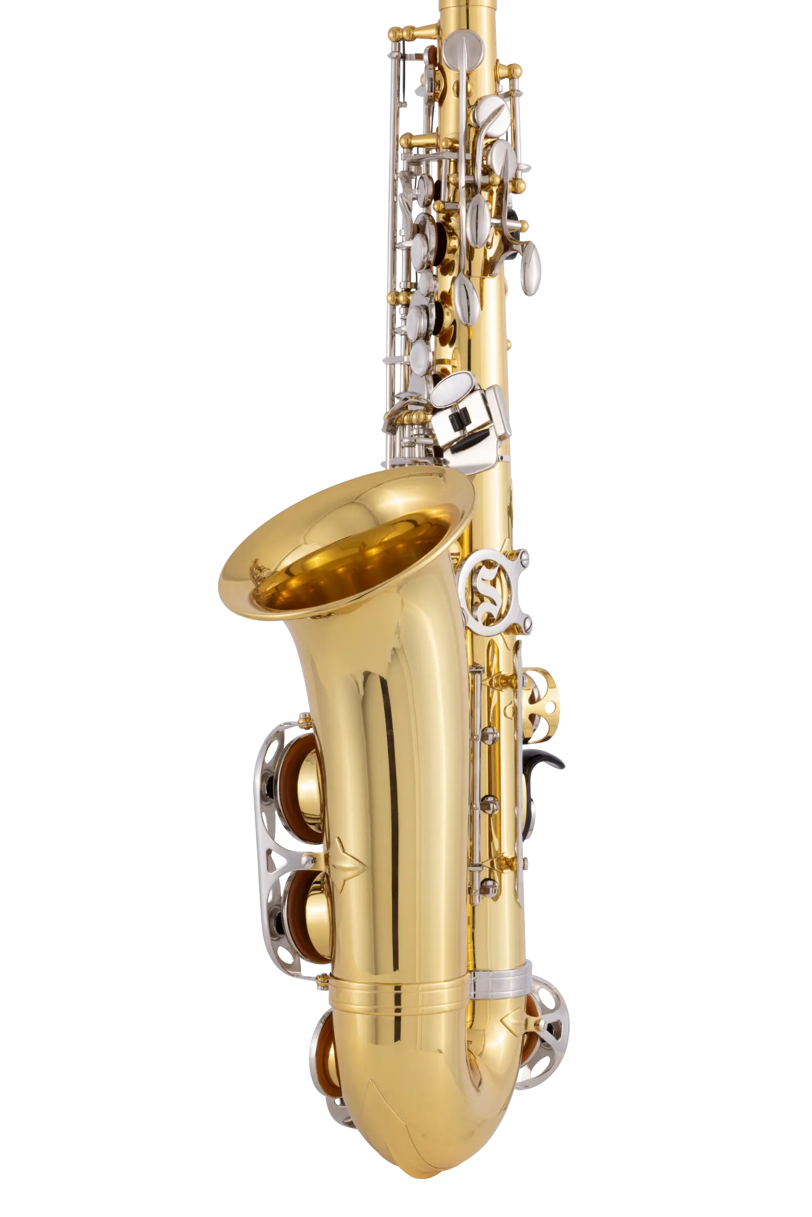 SAS202 Selmer Student AltoSaxophone - zoomed in