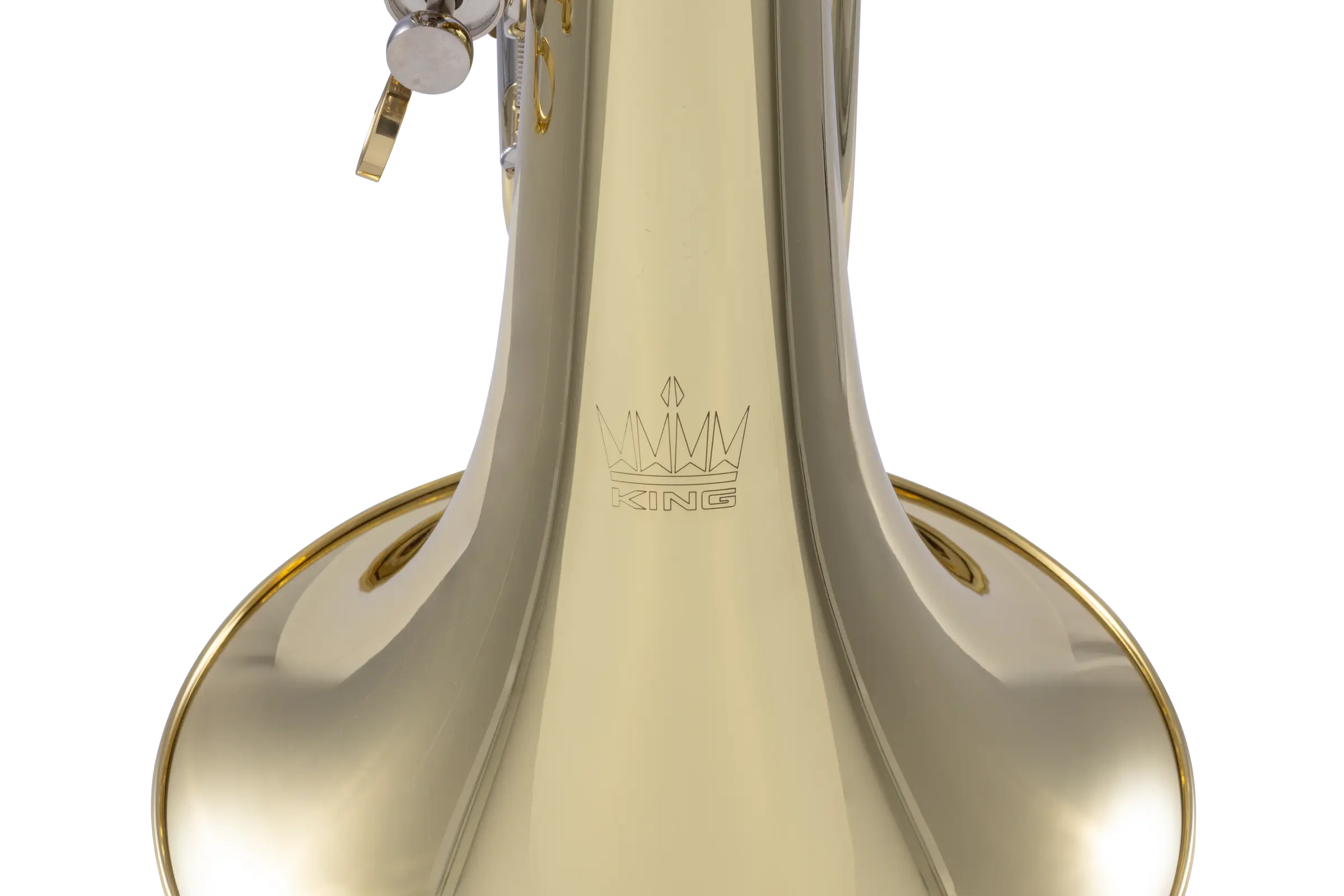 KMB611 King Professional Marching Baritone - zoomed in