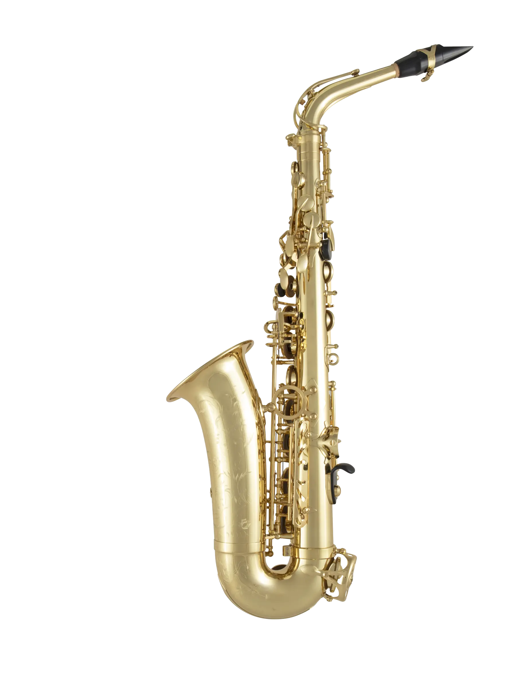 52JU Selmer Paris Standard Alto Saxophone In Bk Vr Fs - zoomed in